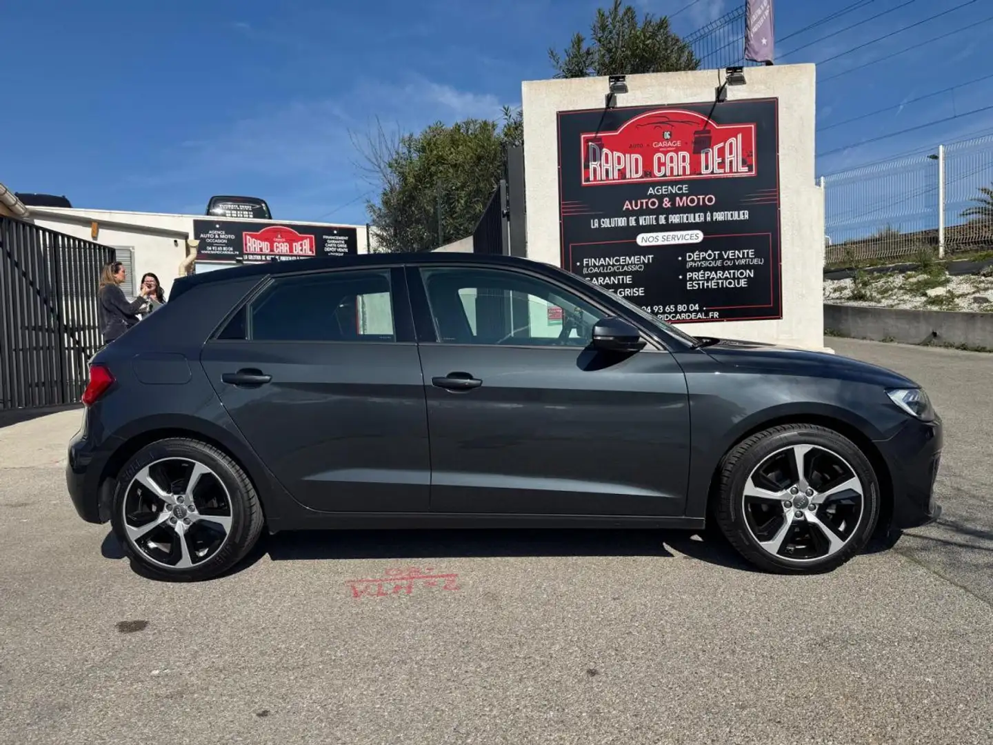Audi A1 Sportback 1.0 30 TFSI - 116  SPORTBACK 2019 Design Gris - 2