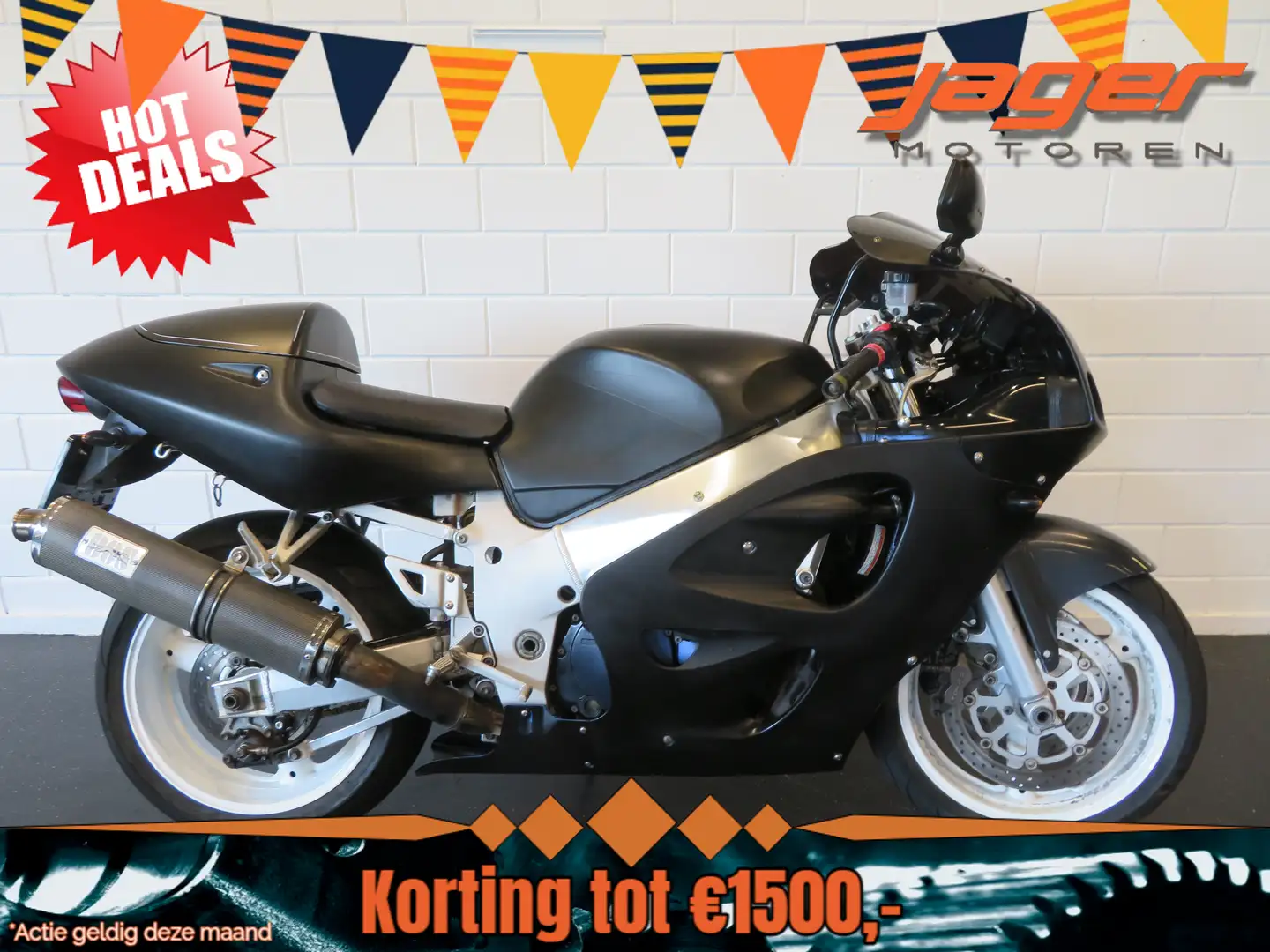 Suzuki GSX-R 600 GSXR GSX-R GIXXER! Zwart - 1