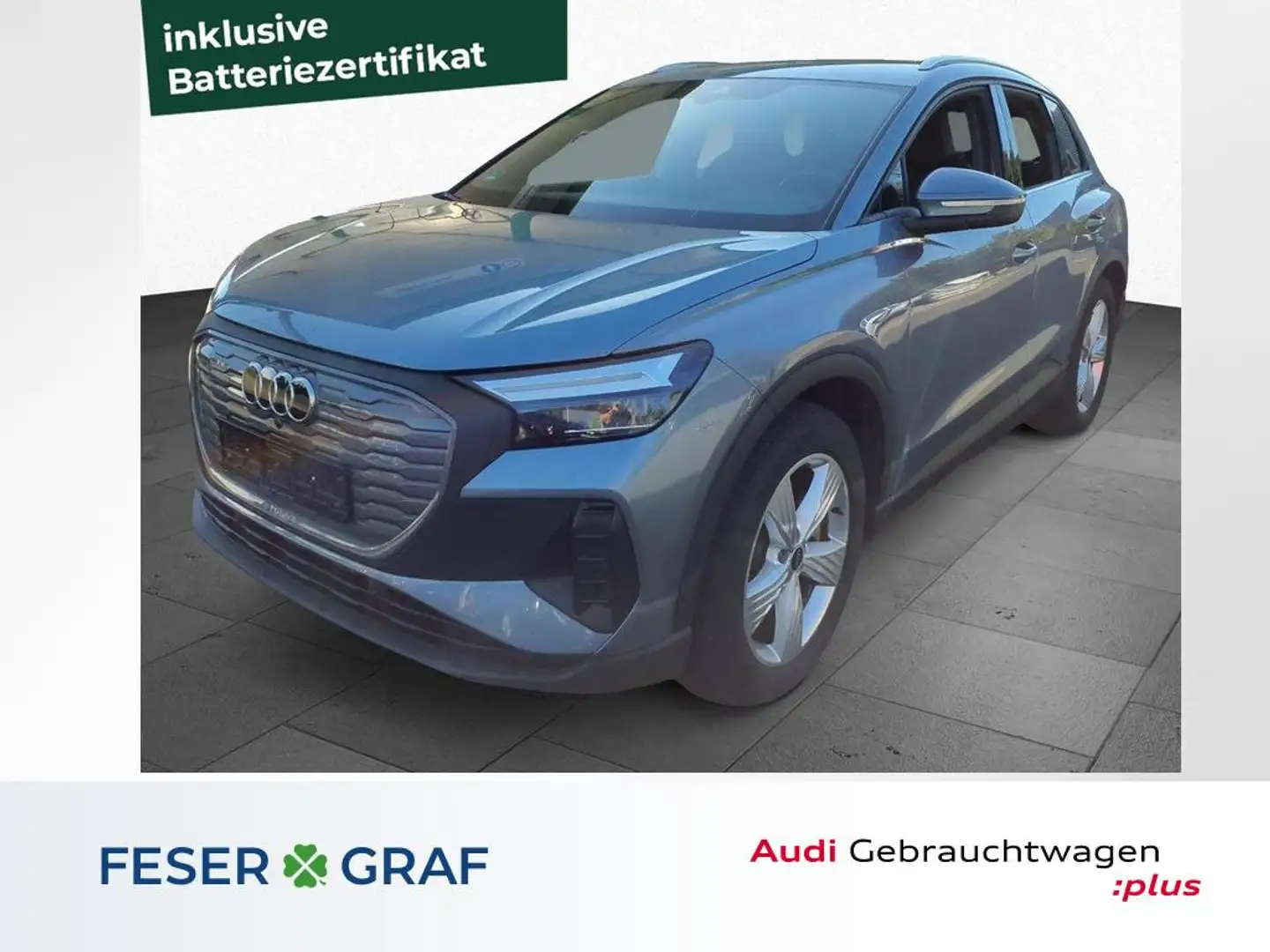 Audi Q4 e-tron 40 e-tron 150 kW+ACC+Sportsitze+Navi+ Blau - 1