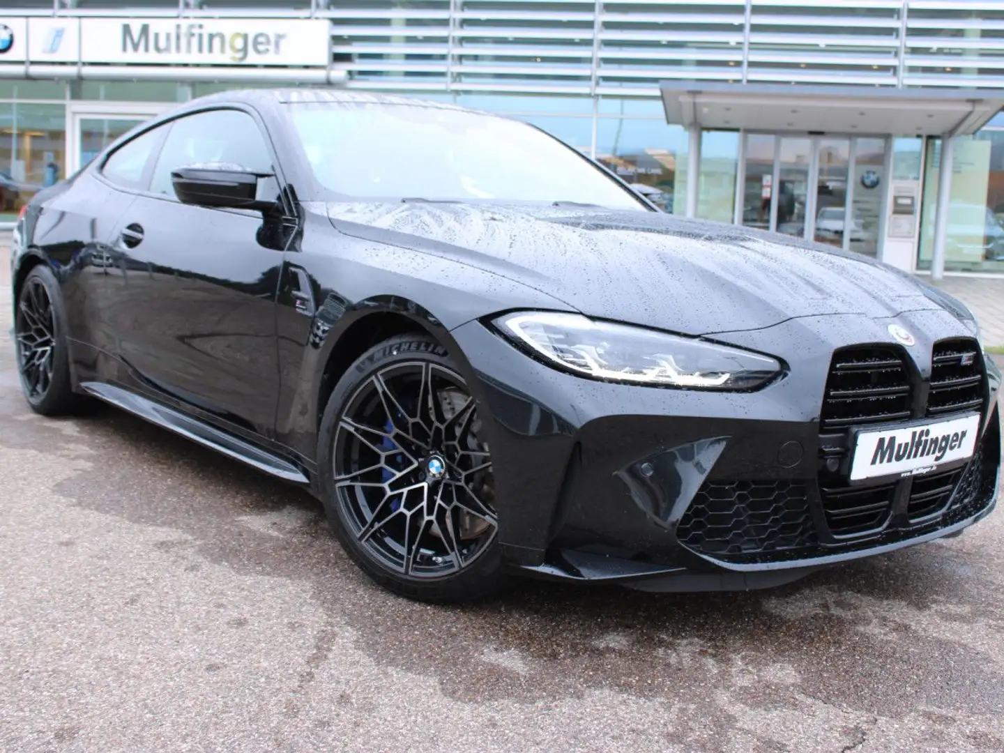 BMW M4 Competition LivePro H/K HUD DAB ad.M-Fahrwerk Schwarz - 2