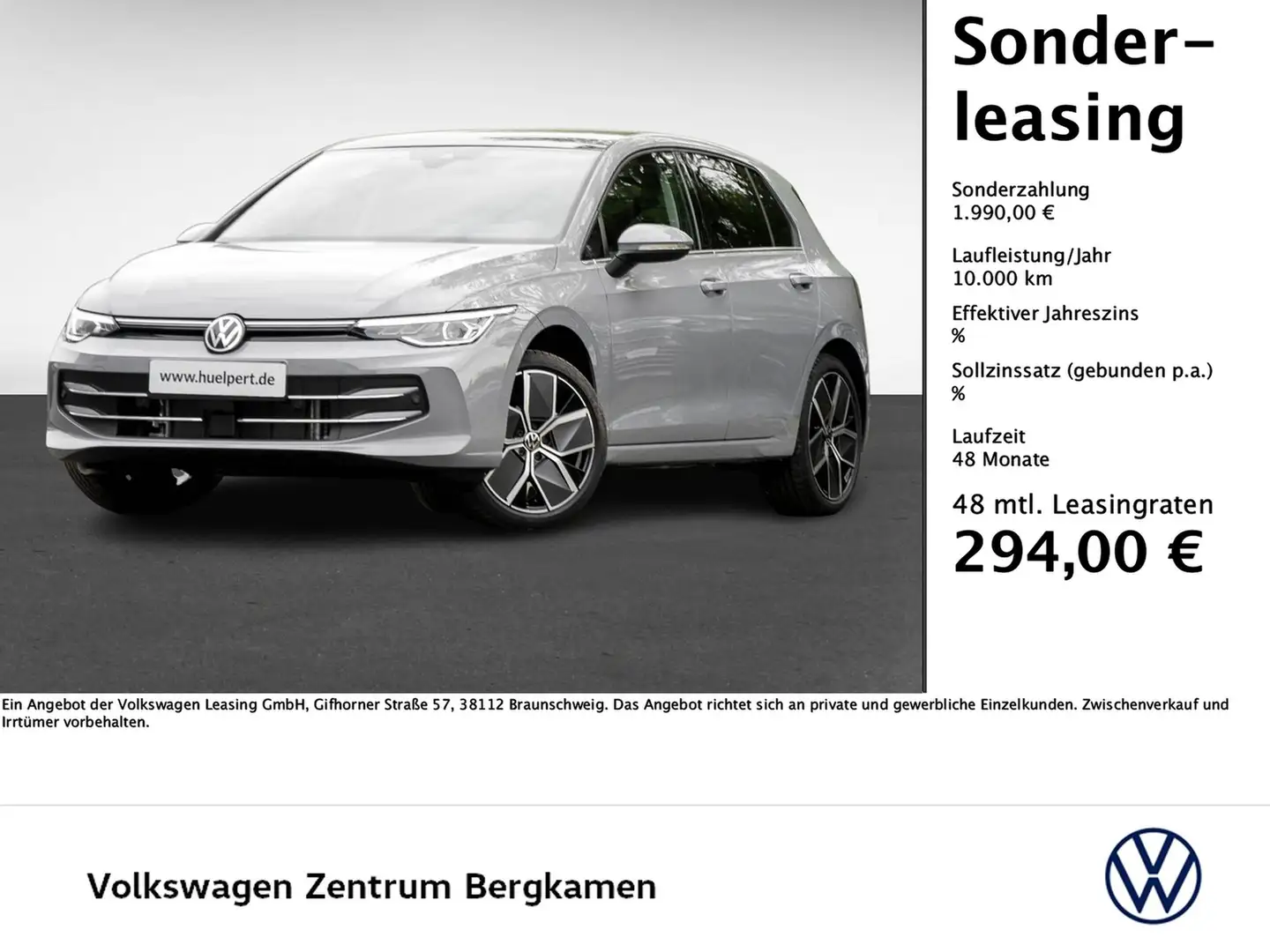 Volkswagen Golf 1.5 STYLE PANO MATRIXLED NAVI CAM AHK Gris - 1