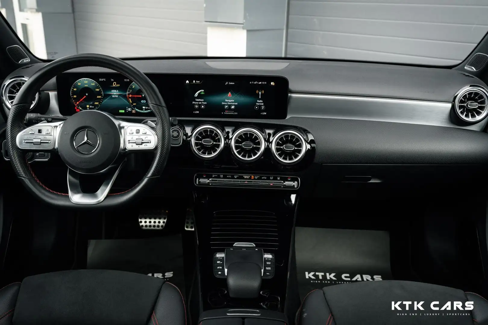 Mercedes-Benz A 250 e AMG Line|Pano|Sfeer|Burmester|Camera|Carplay|Bli Weiß - 2