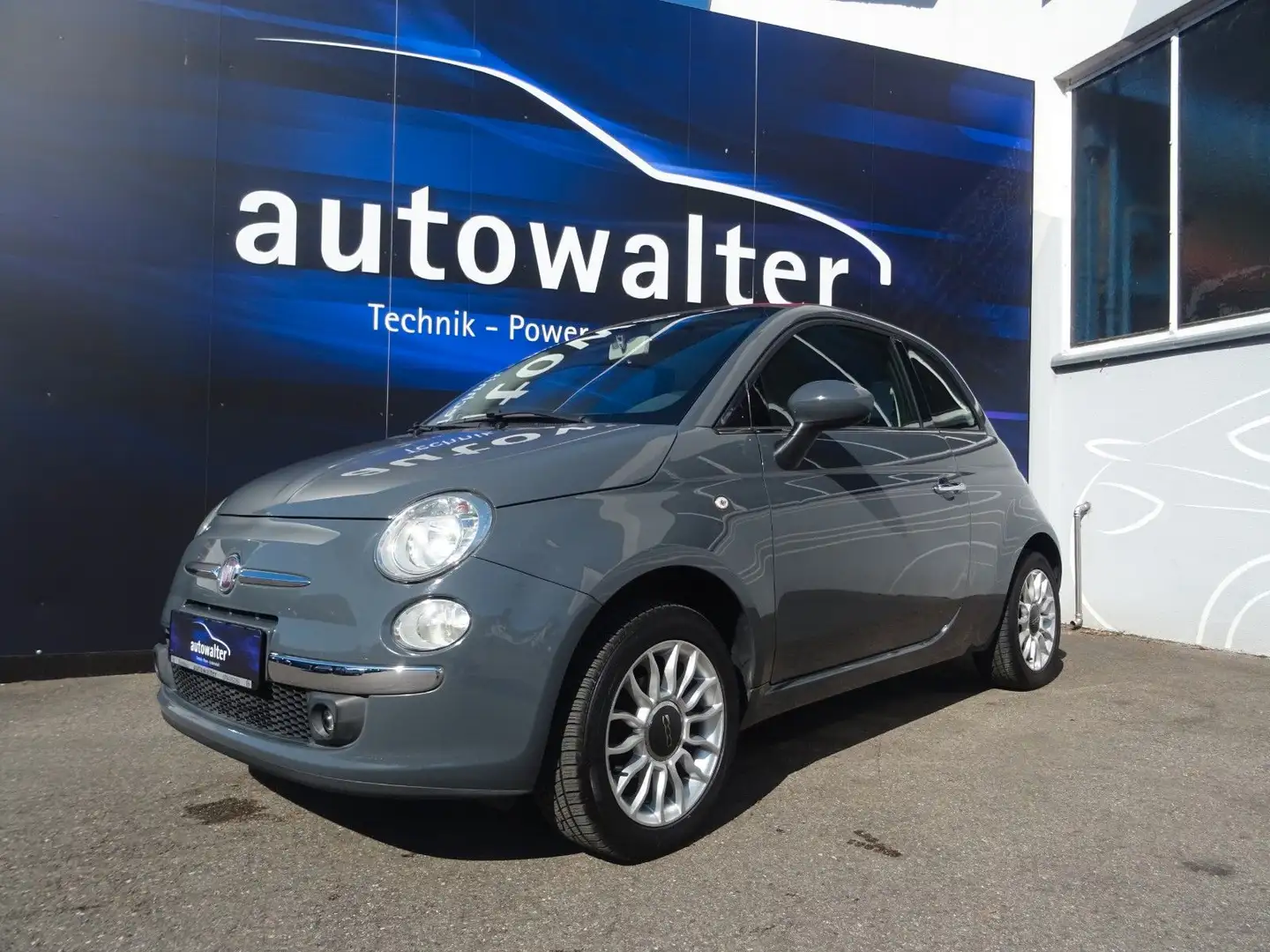 Fiat 500 Cabrio Gris - 2