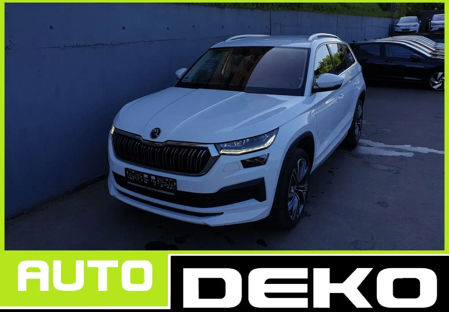 Skoda Kodiaq 2.0 TDI DSG 4x4 L&K Virtual/ACC/360*/19 Белый - 1