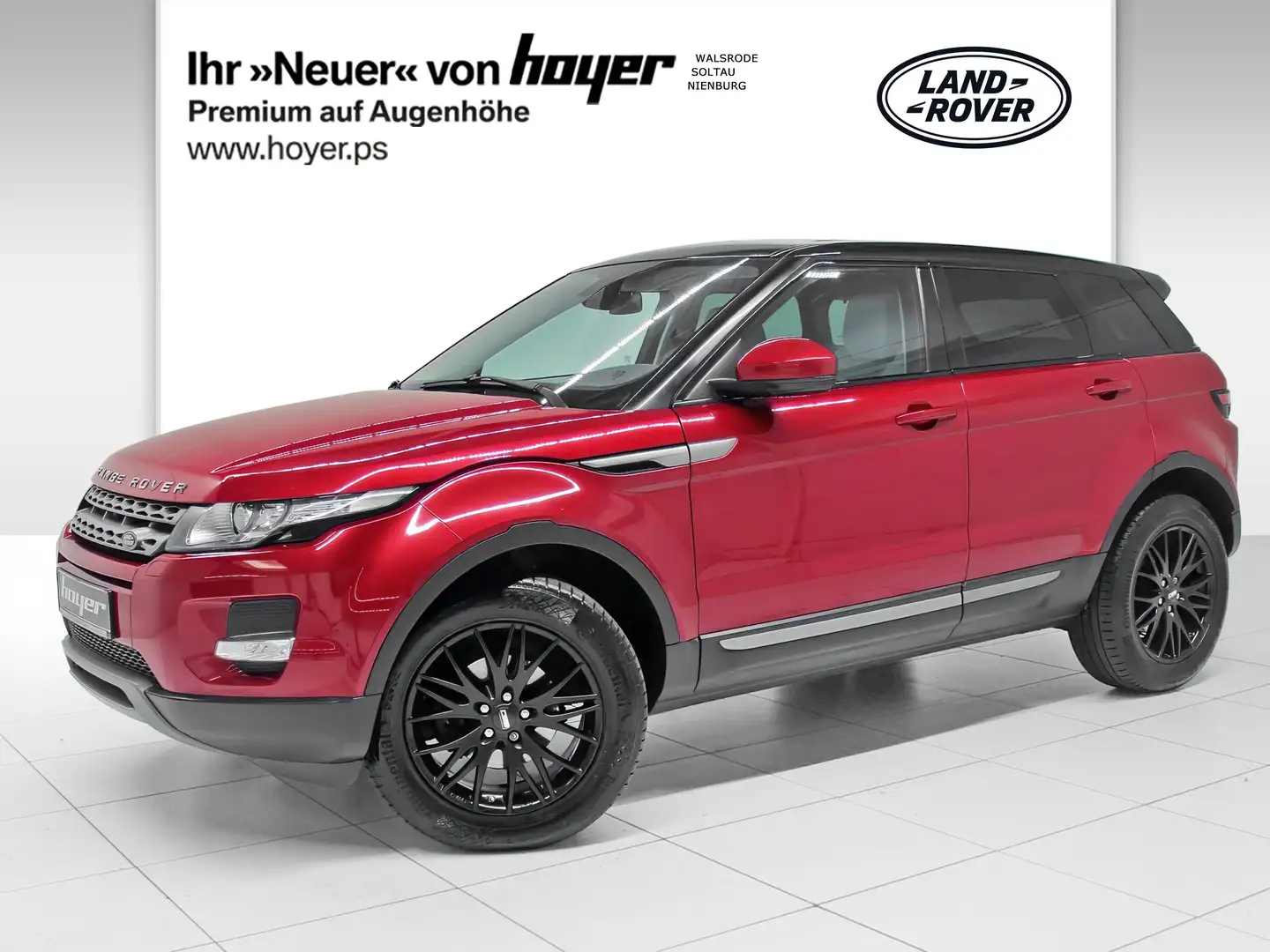 Land Rover Range Rover Evoque eD4 Pure Technik Xenon PDC Rojo - 1