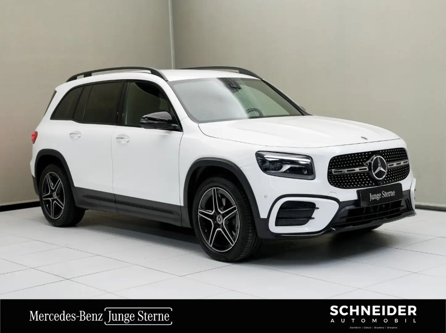 Mercedes-Benz GLB 200 d 4MATIC Österreich-Edition W-Paket Night Weiß - 1