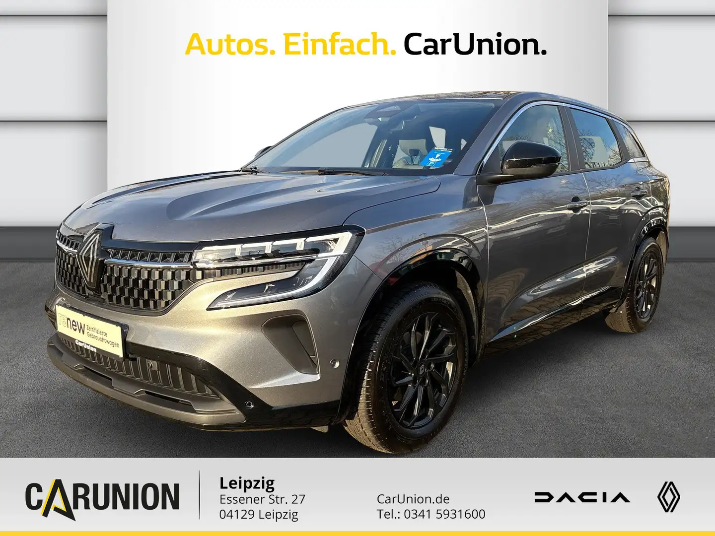 Renault Austral Equilibre Mild Hybrid 140 Gris - 1