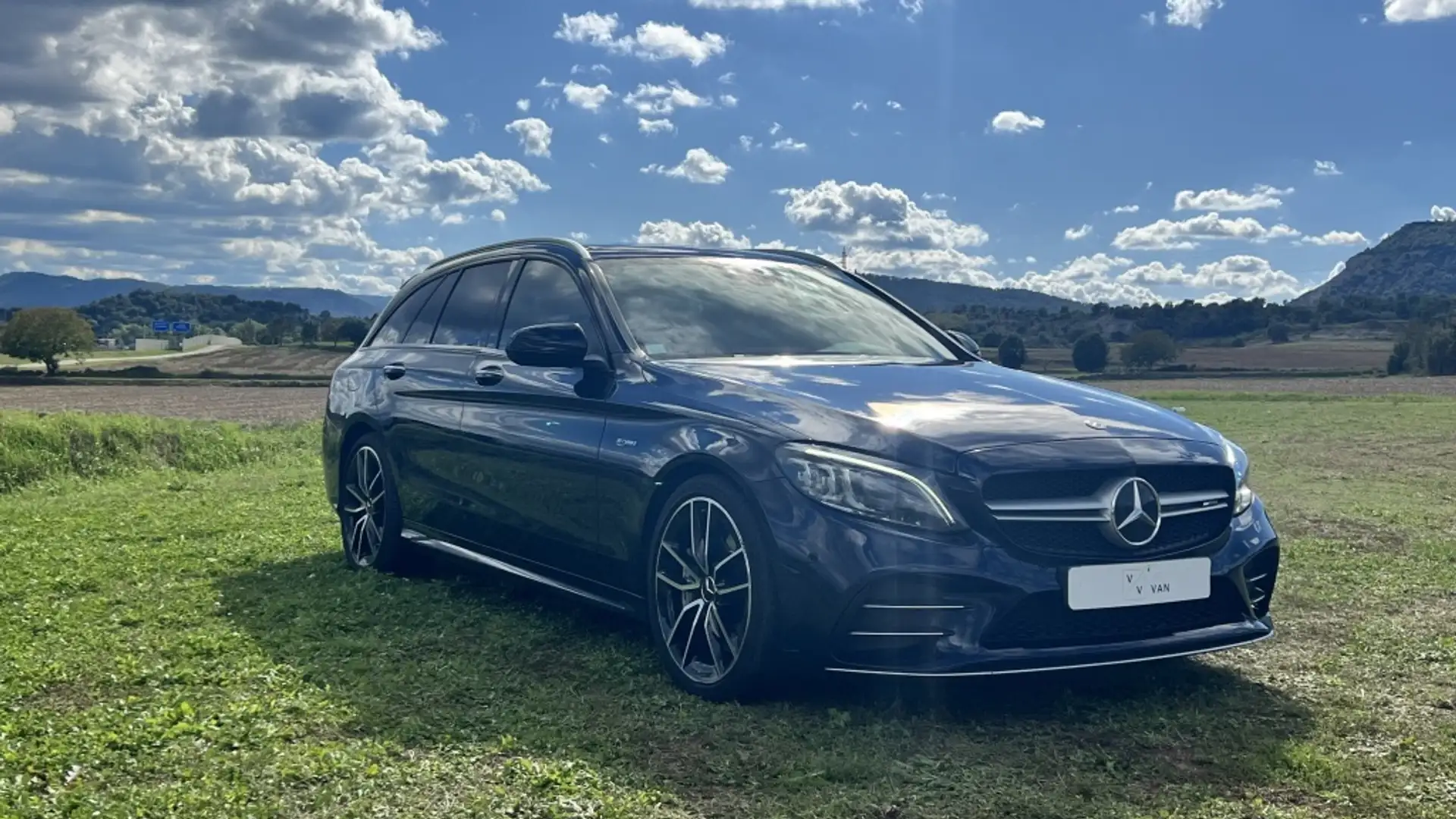 Mercedes-Benz C 43 AMG Estate 4Matic 9G-Tronic Bleu - 1