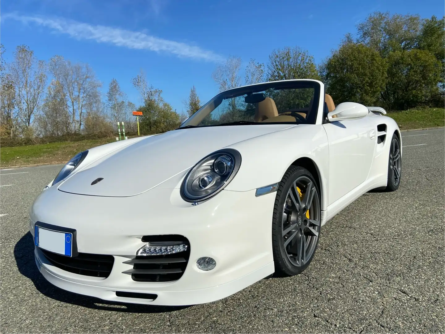 Porsche 911 Cabrio 3.8 Turbo S !!! APPROVED 111 PUNTI !!! PCCB Bianco - 2