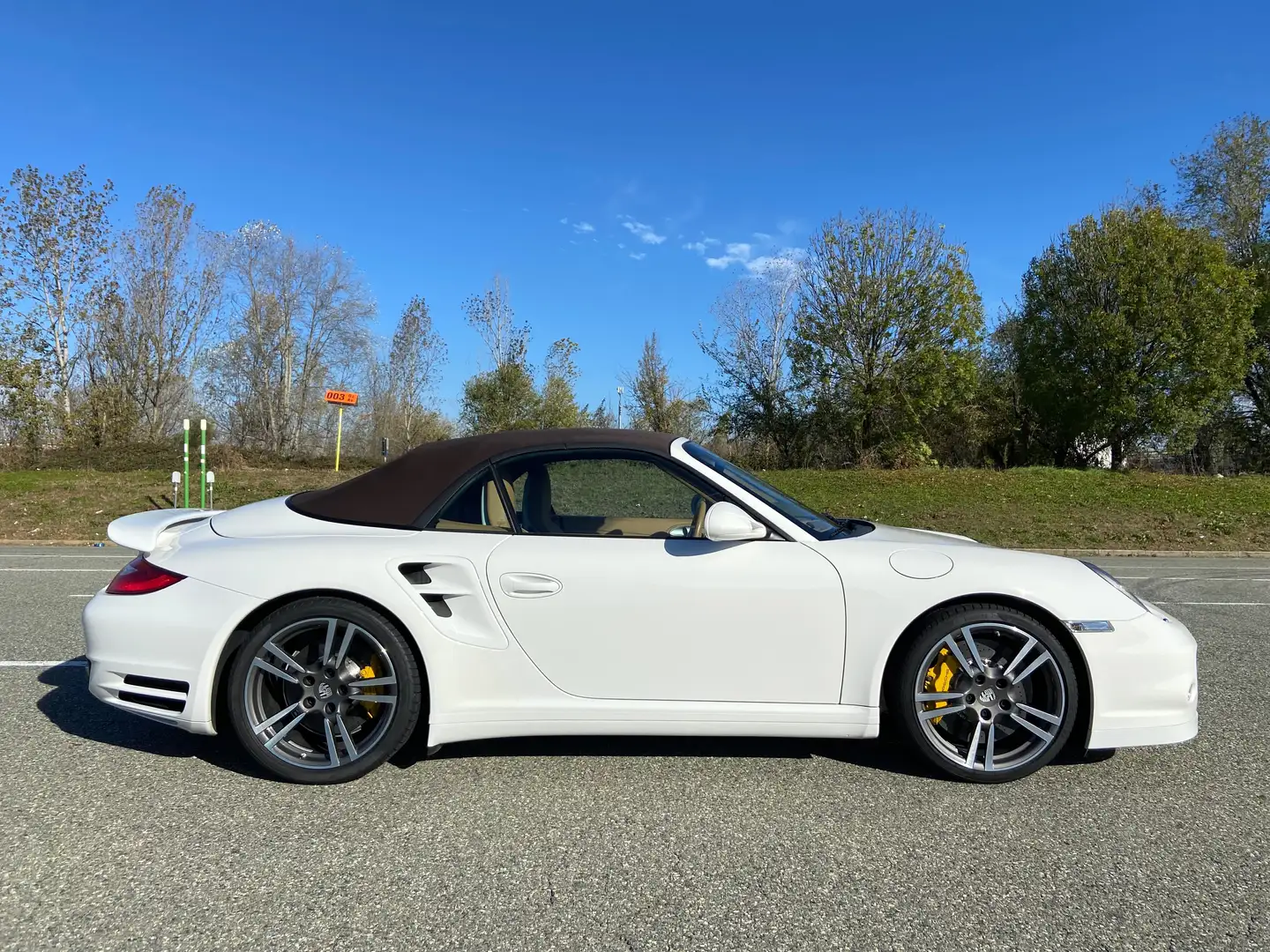 Porsche 911 Cabrio 3.8 Turbo S !!! APPROVED 111 PUNTI !!! PCCB Bianco - 1