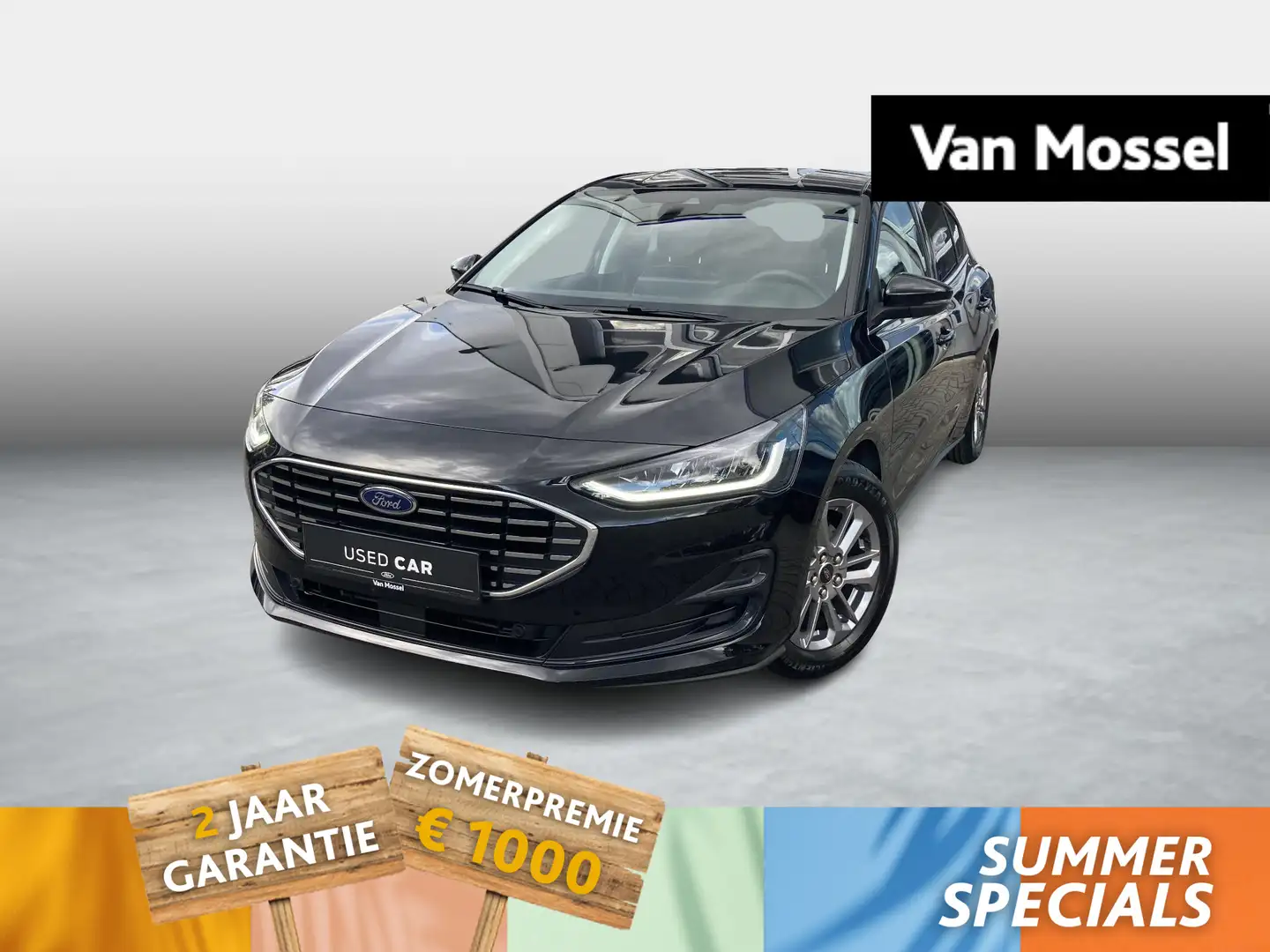 Ford Focus Titanium X - Driver Assist - Camera - Sync 4 Noir - 1
