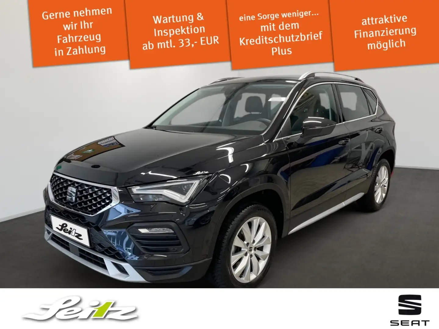SEAT Ateca 1.5 TSI Xperience *AHK*KAMERA*NAVI*LED* Noir - 1