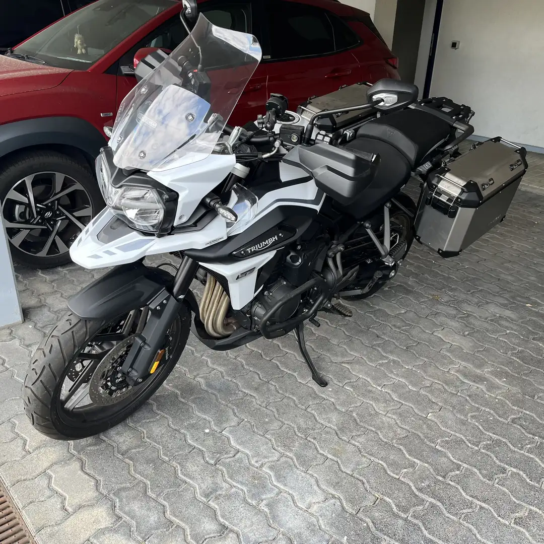Triumph Tiger 1200 Alpine Biały - 2