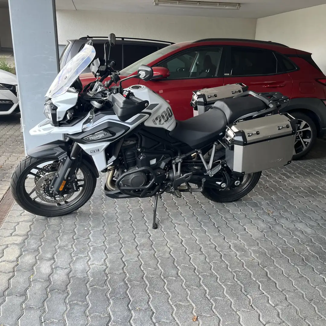 Triumph Tiger 1200 Alpine Biały - 1