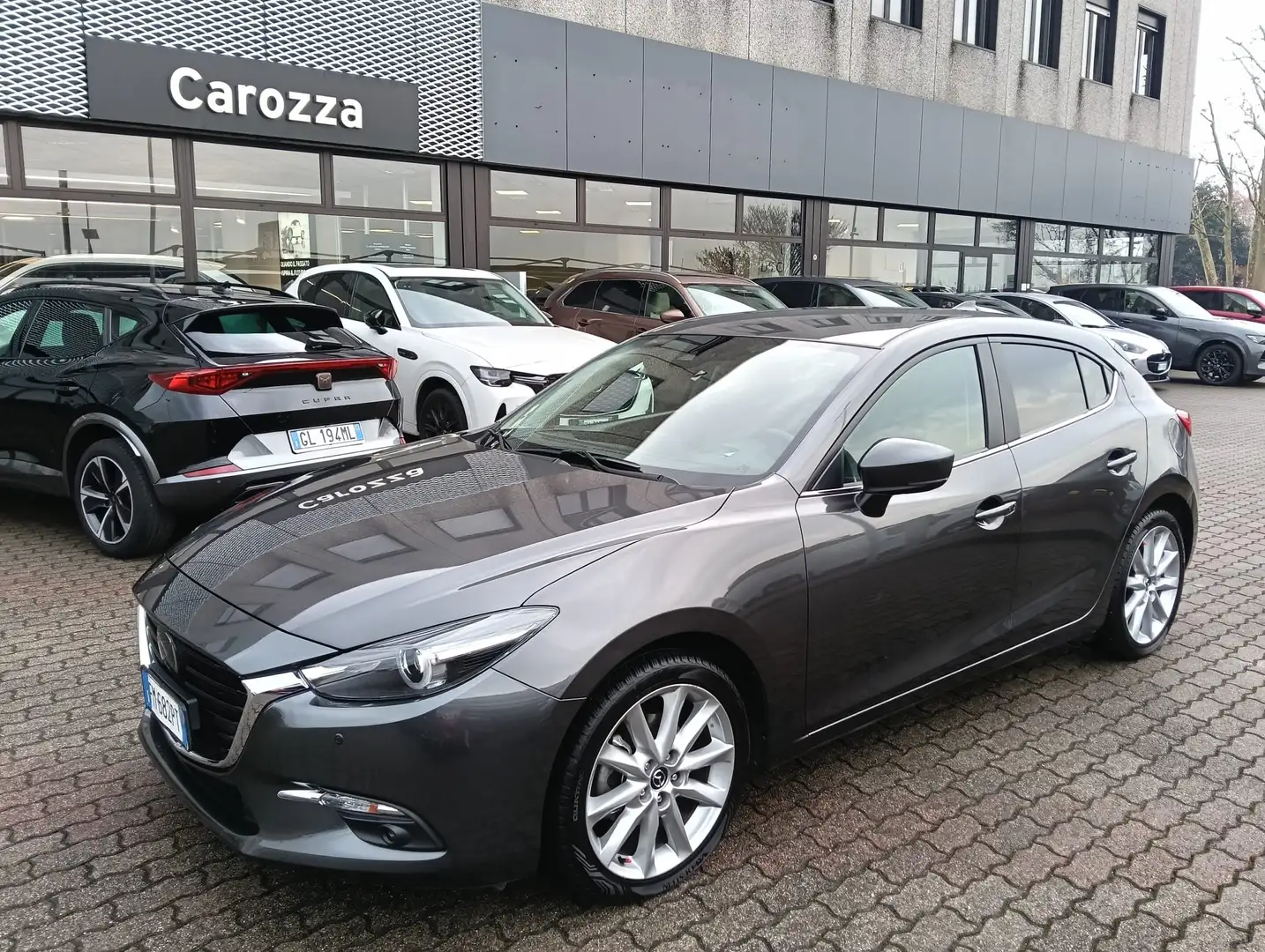Mazda 3 3 5p 2.0 Exceed 120cv + PELLE + I-ACTIVESENSE Grigio - 1