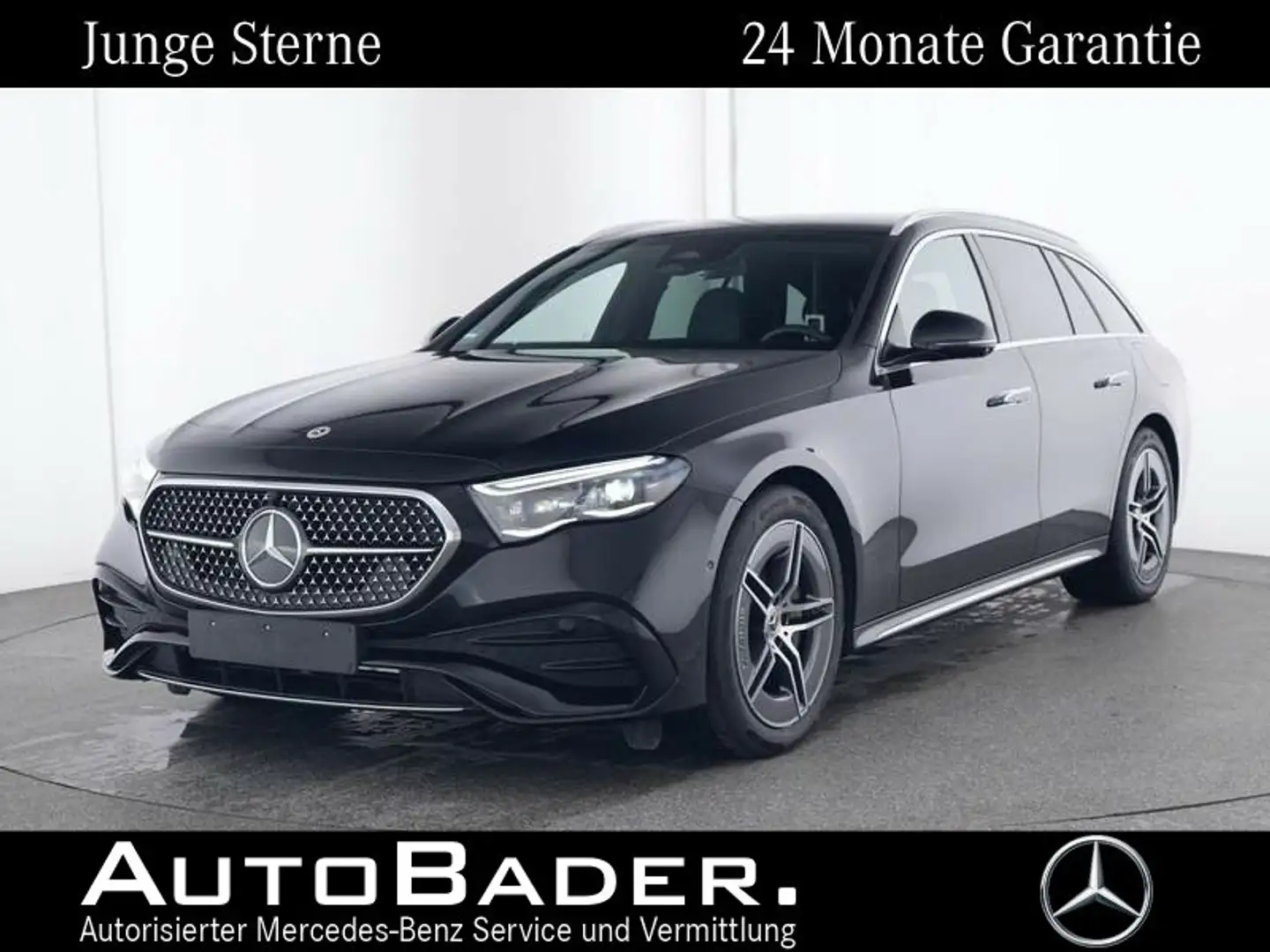 Mercedes-Benz E 300 E 300 de 4M T AMG Premium SuperScr AHK DigiL 360 Schwarz - 1