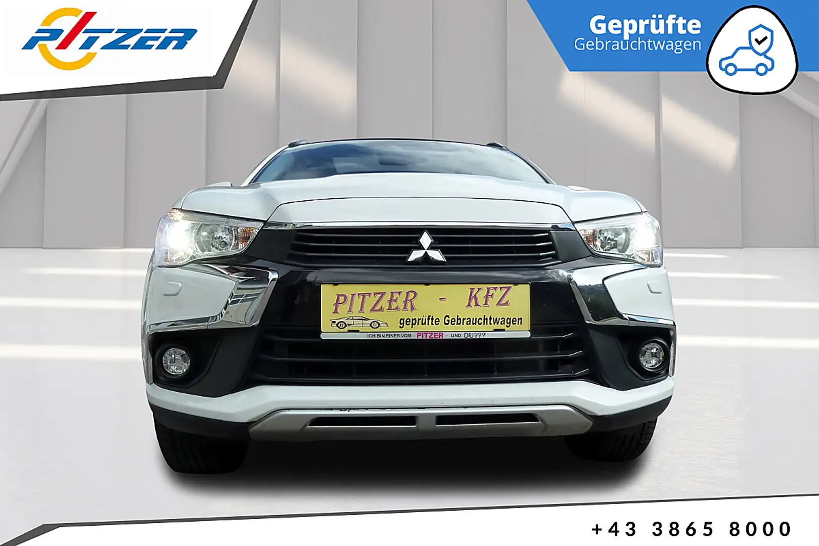 Mitsubishi ASX 1,6 DI-D LP Instyle Weiß - 1