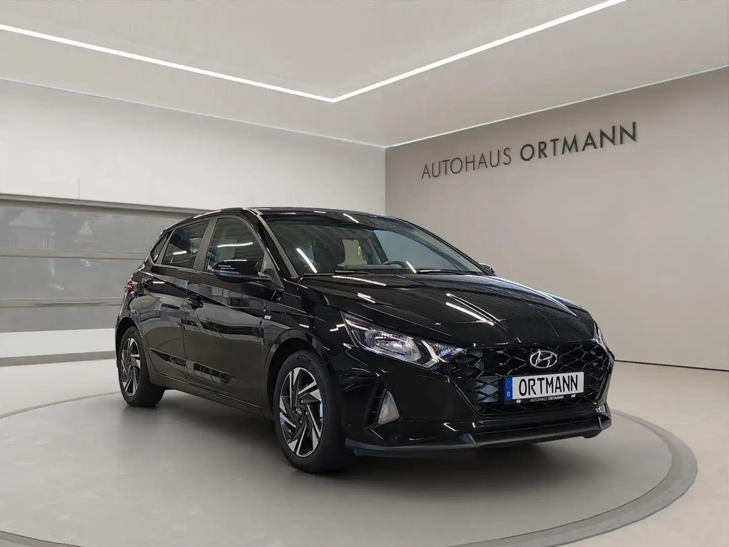 Hyundai i20 1.0 Turbo "Trend" 2WD Automatik Noir - 1