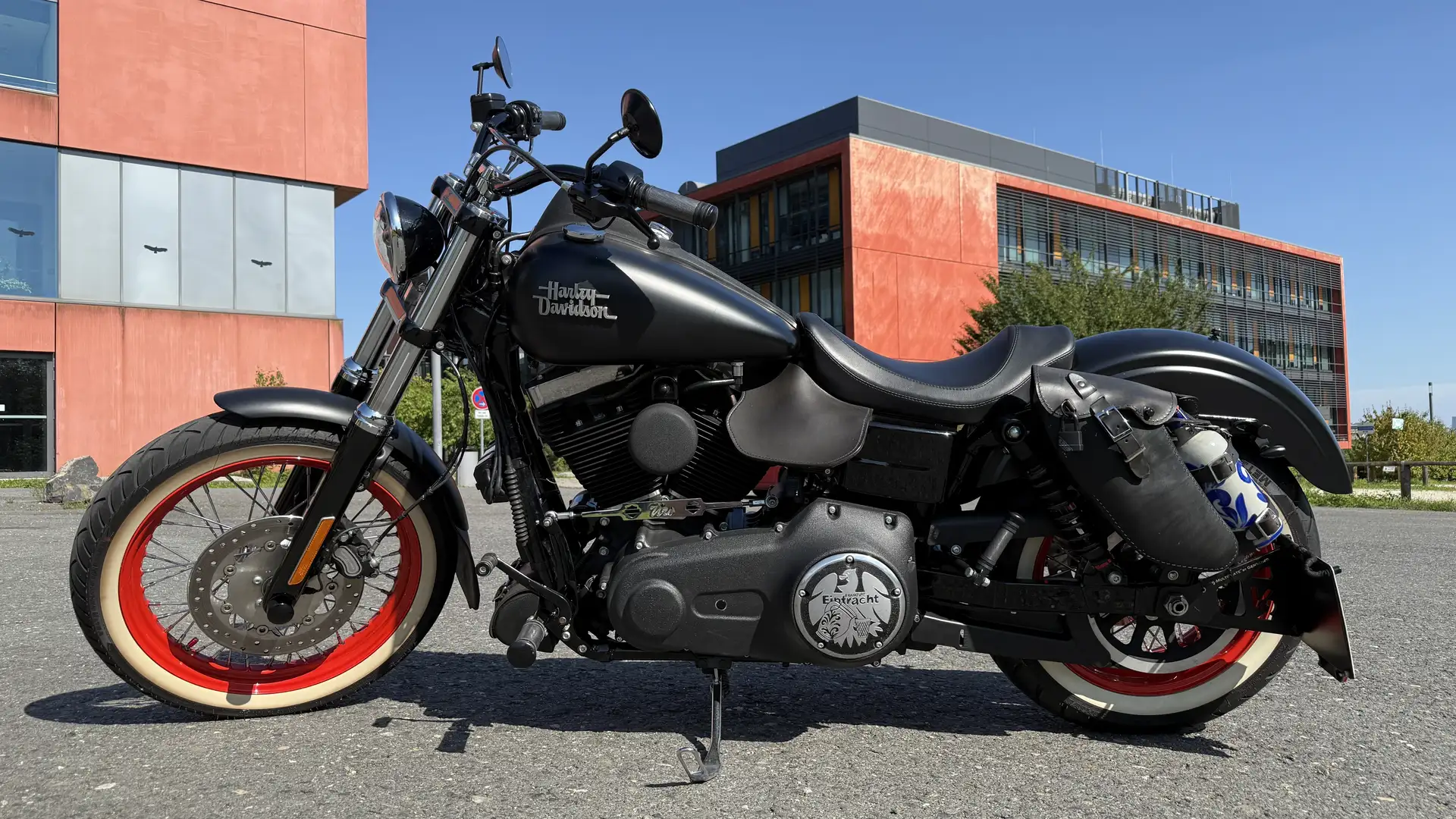 Harley-Davidson Dyna Street Bob Bobber FXDB 103 KessTech Wilbers 180er (2017) Negru - 1