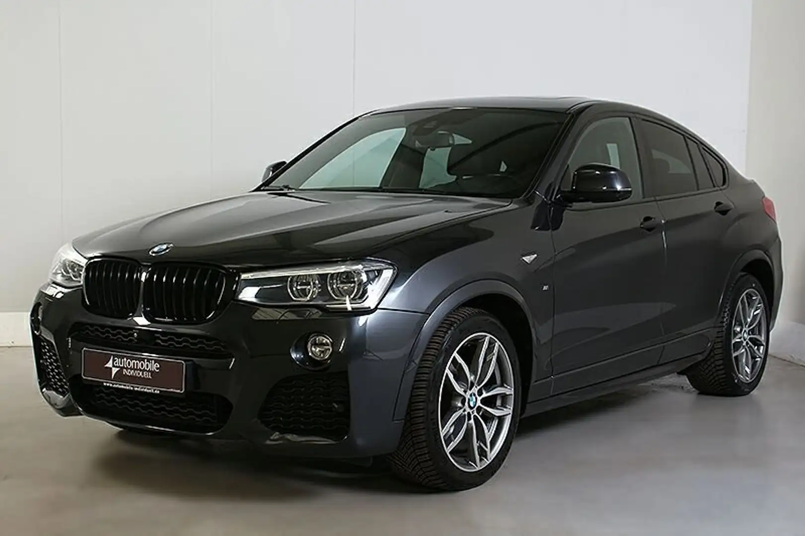 BMW X4 xDrive35d M Sportpaket LED Navigation HuD H&K Grau - 1