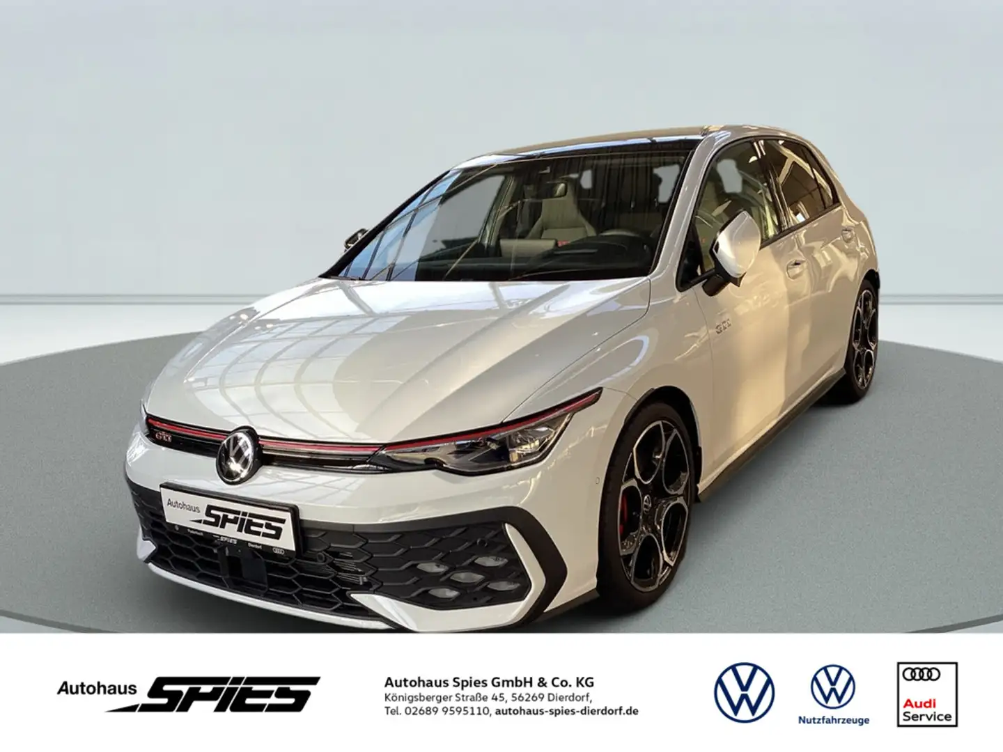 Volkswagen Golf VIII 2.0 TSI GTI Blanc - 1