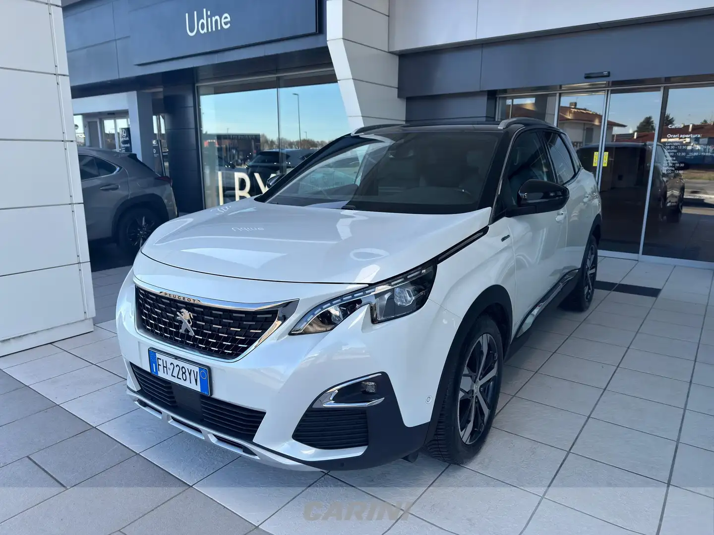 Peugeot 3008 1.6 thp gt line s&s 165cv eat6 Bianco - 1