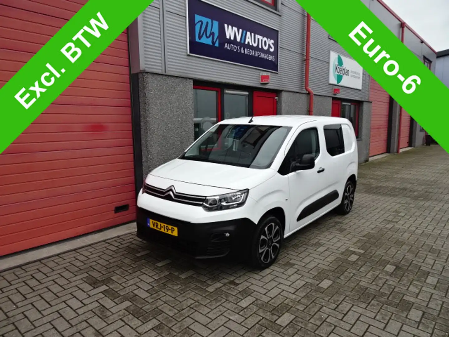 Citroen Berlingo 1.5 BlueHDI Club airco navi 117175 km !!!!!! Weiß - 1