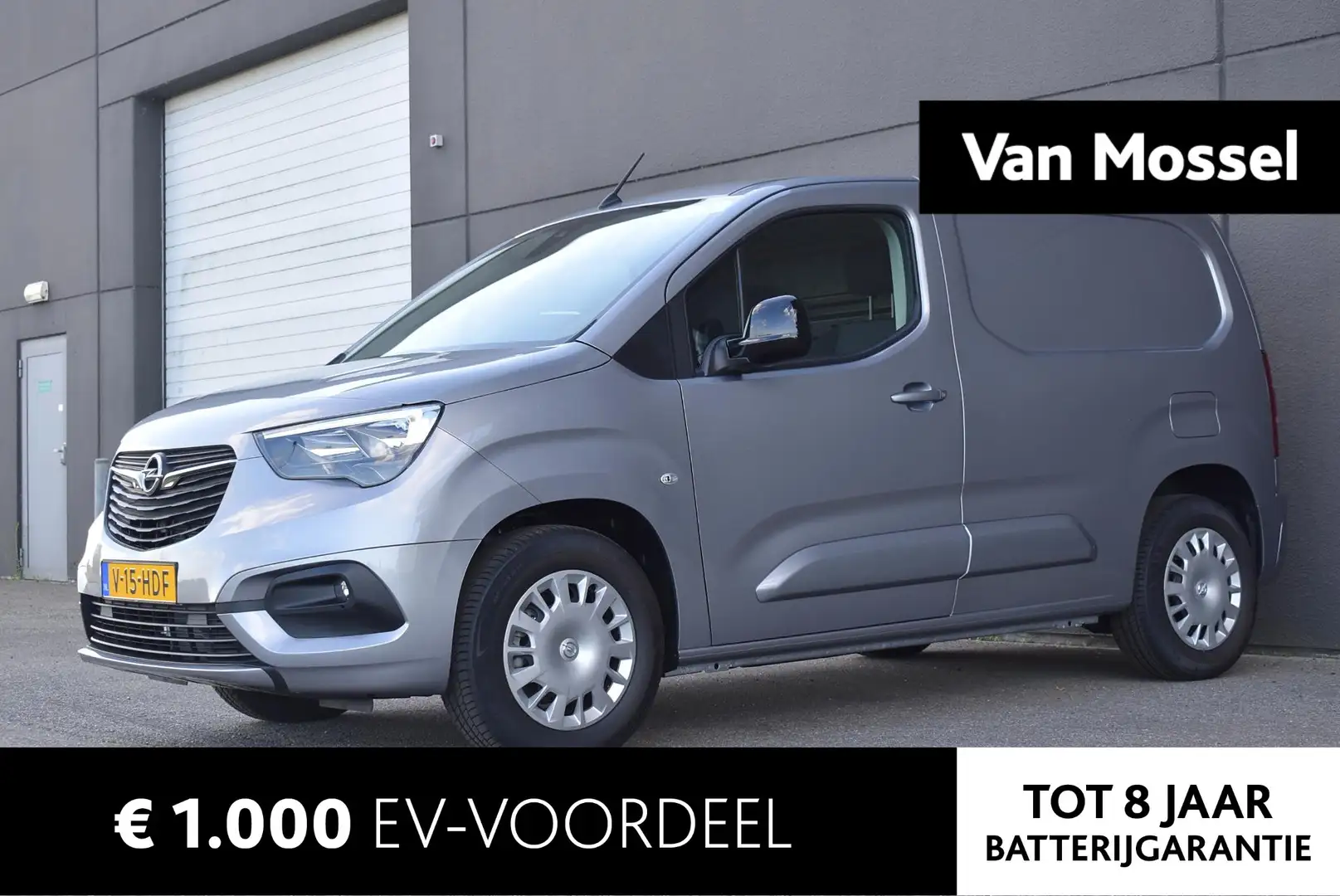 Opel Combo-e Electric 136 L1 50kWh | Navi | Cruise | Airco | Tr Grijs - 1