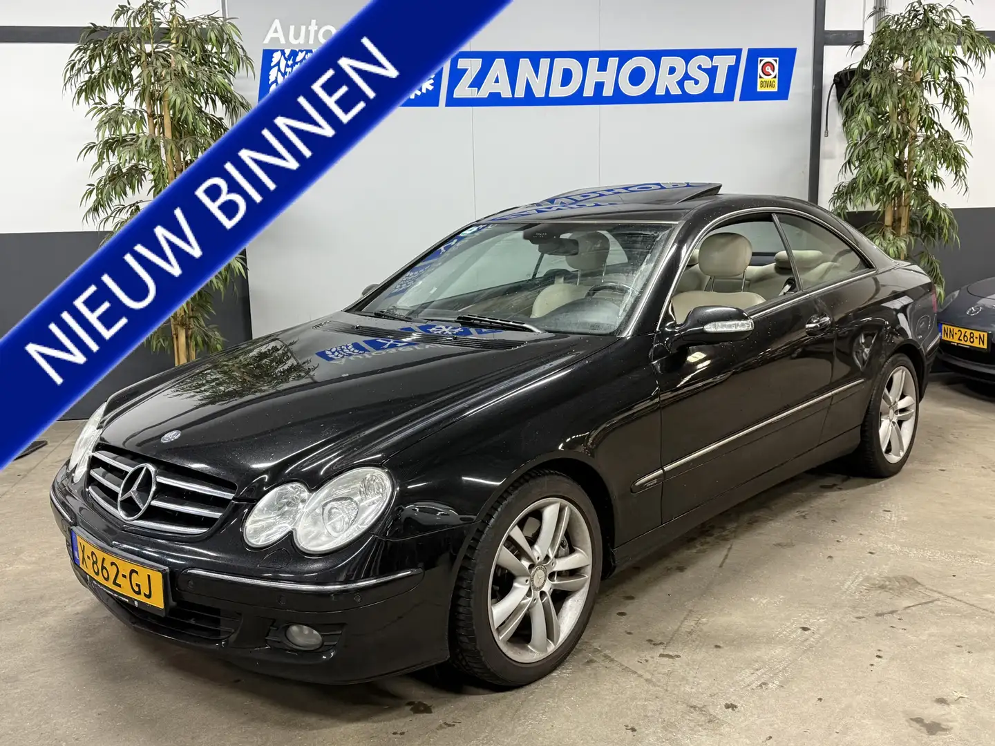 Mercedes-Benz CLK 350 Coupé Avantgarde // Schuidak // Leer // Ecc // Schwarz - 1