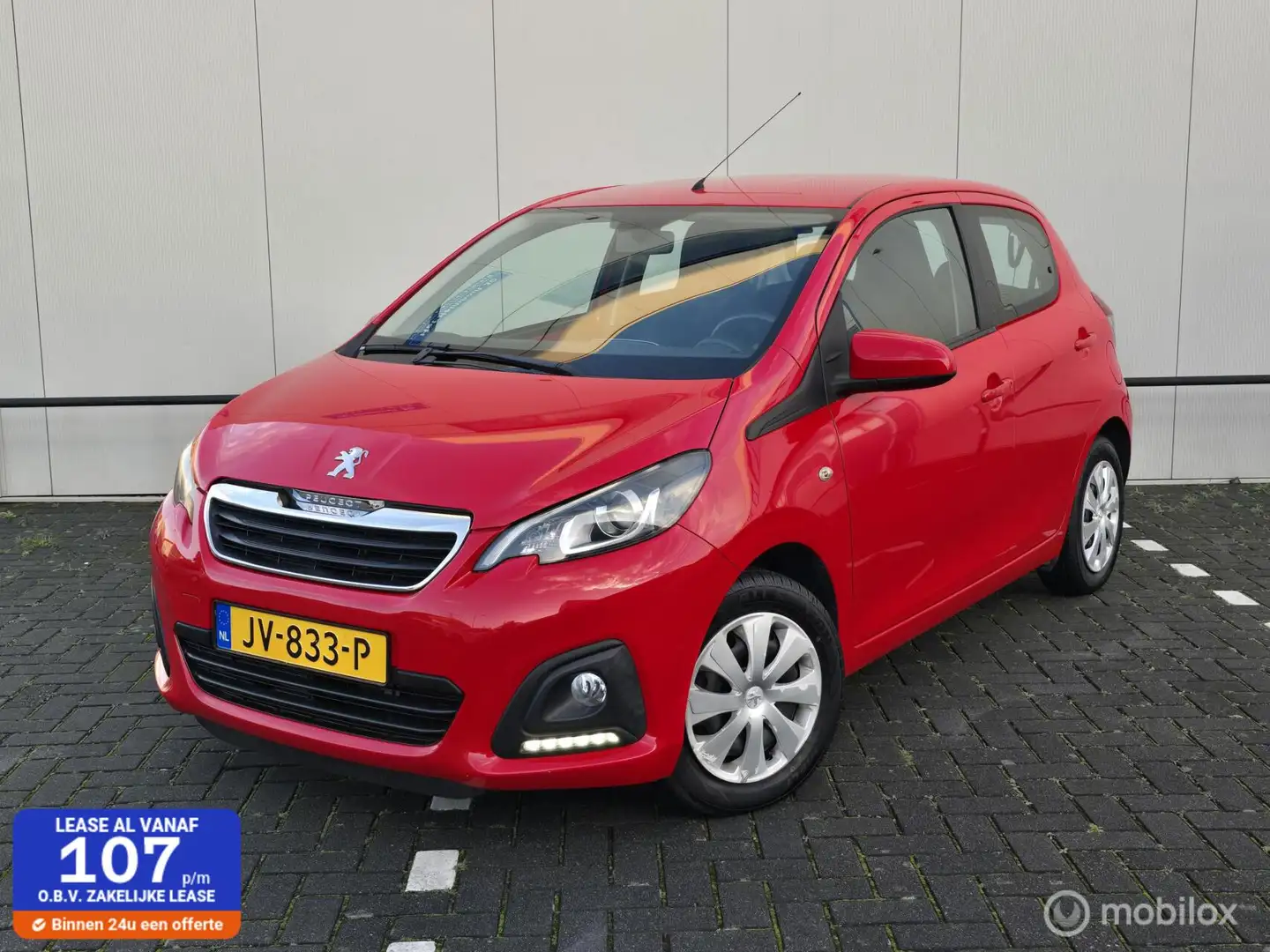 Peugeot 108 1.0 e-VTi Active! Trekhaak! 47DKM! Roşu - 1