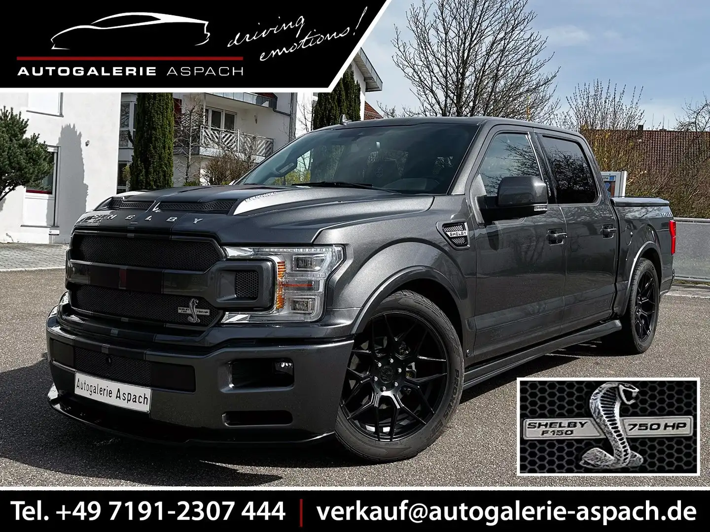 Ford F 150 Shelby Super Snake|750PS|Bang&Olufsen|Cam siva - 1
