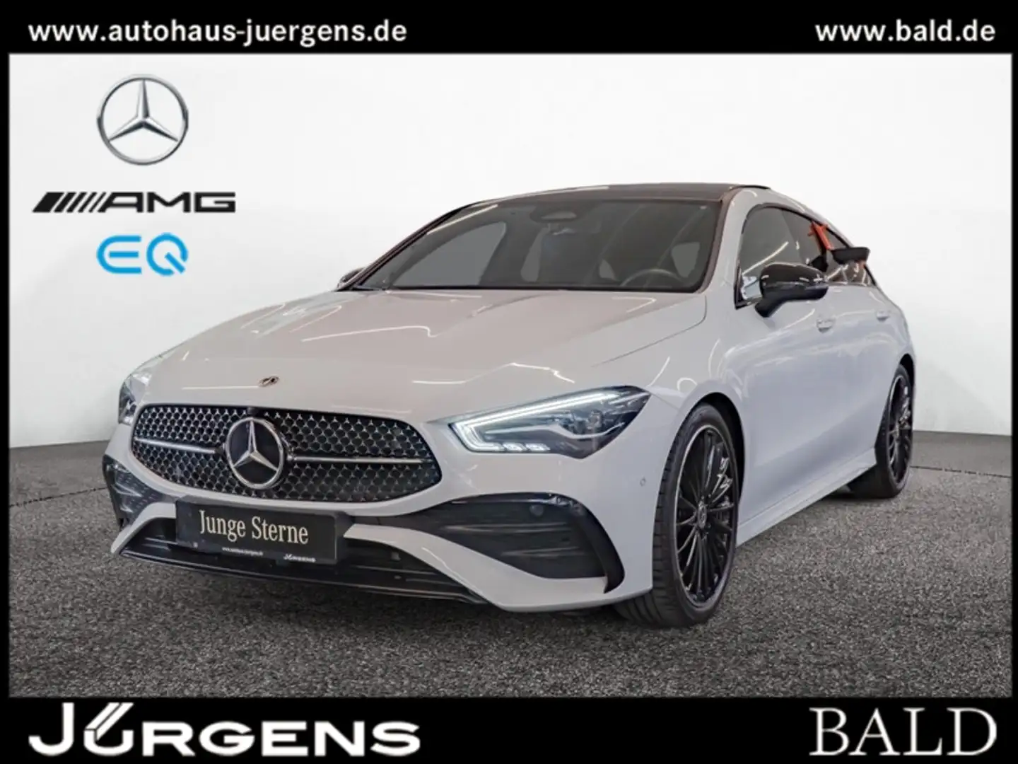 Mercedes-Benz CLA 250 4M SB AMG-Sport/Pano/Burm/Night/Stdhz/19 Blanc - 2