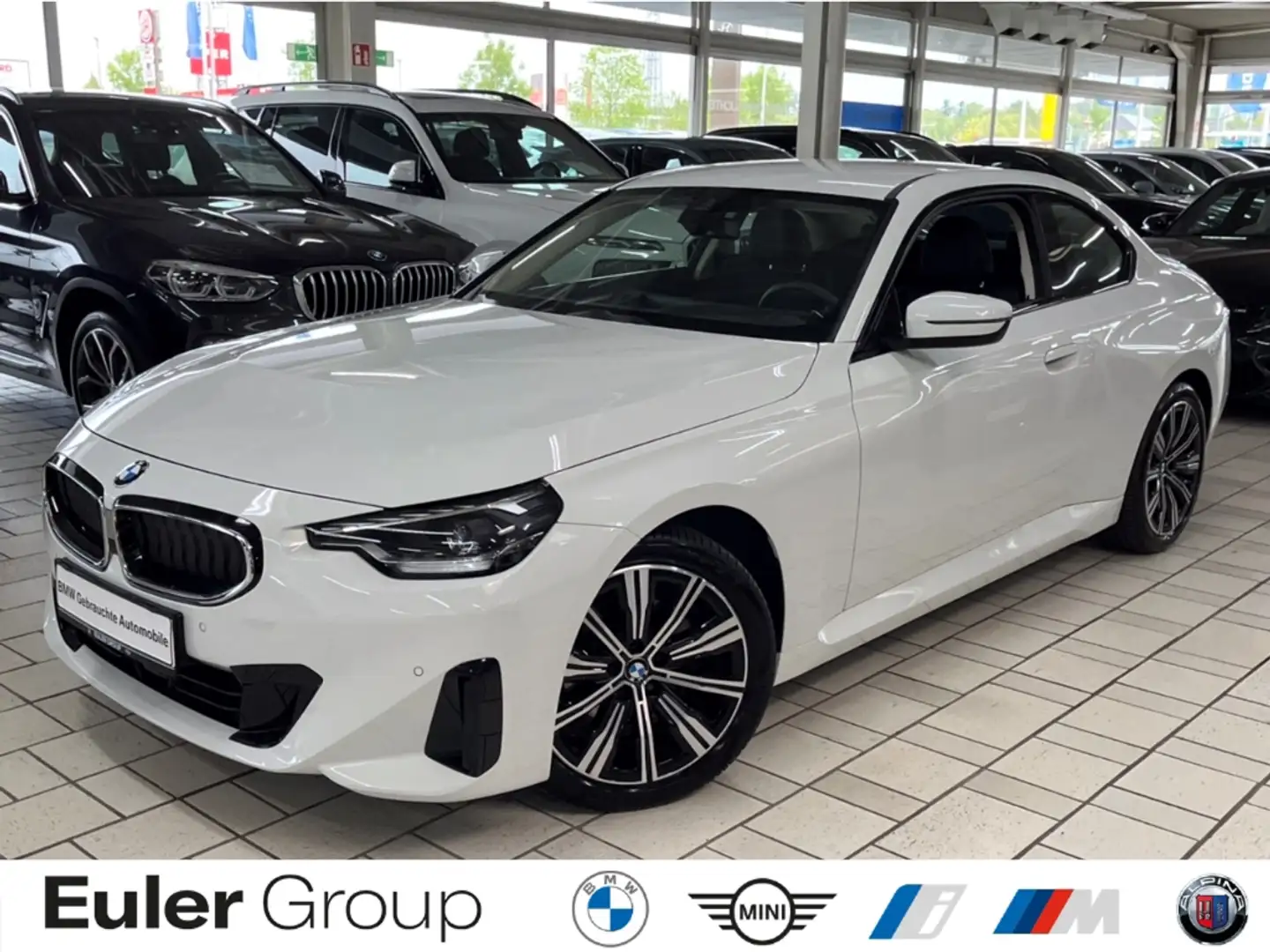 BMW 220 d Sommer18'' AHK Hifi Sportsitze AG+ Klimaautom DA Weiß - 1