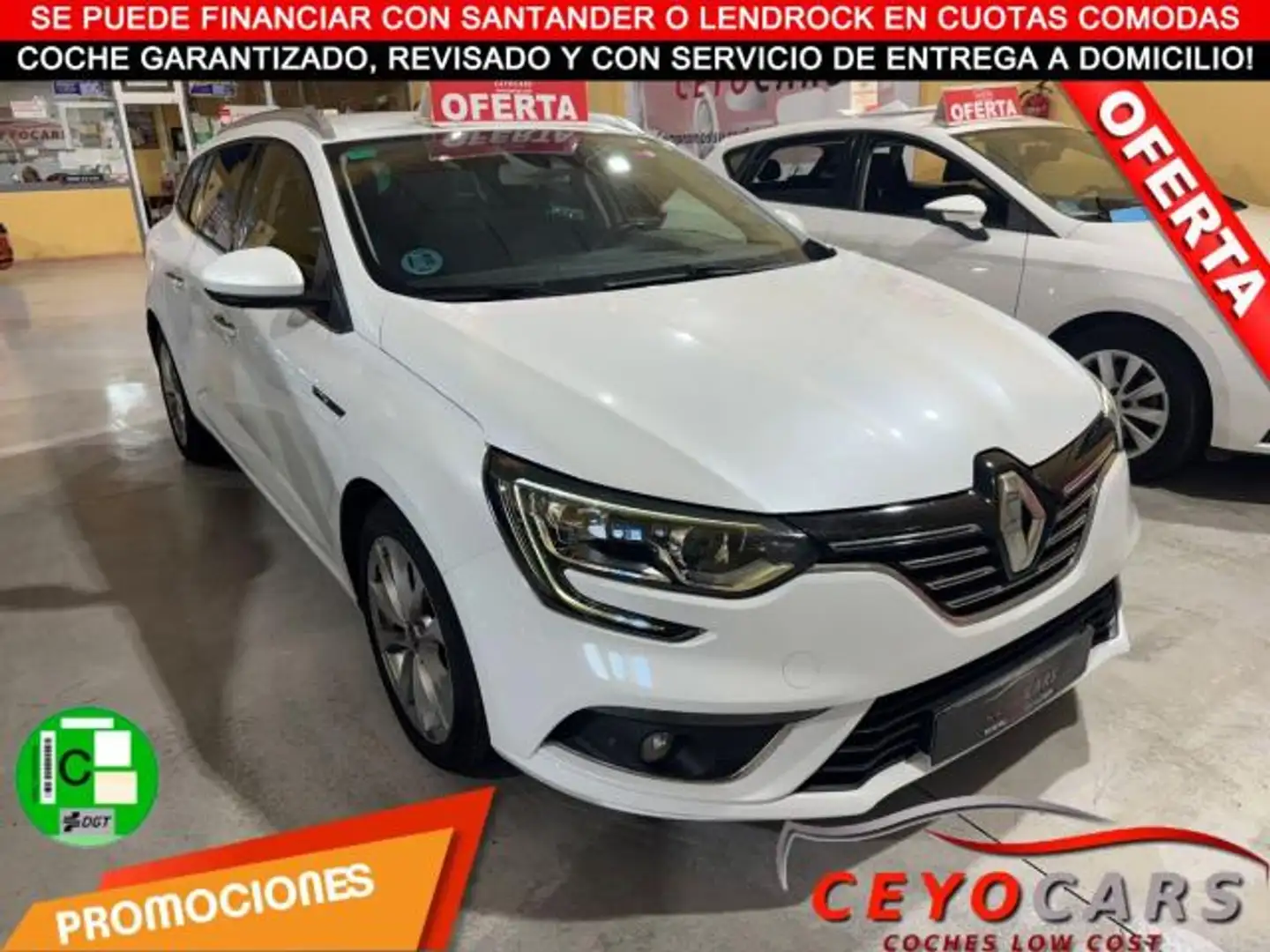 Renault Megane Sport Tourer Zen Blue dCi 85 kW (115 CV) EDC Blanco - 1