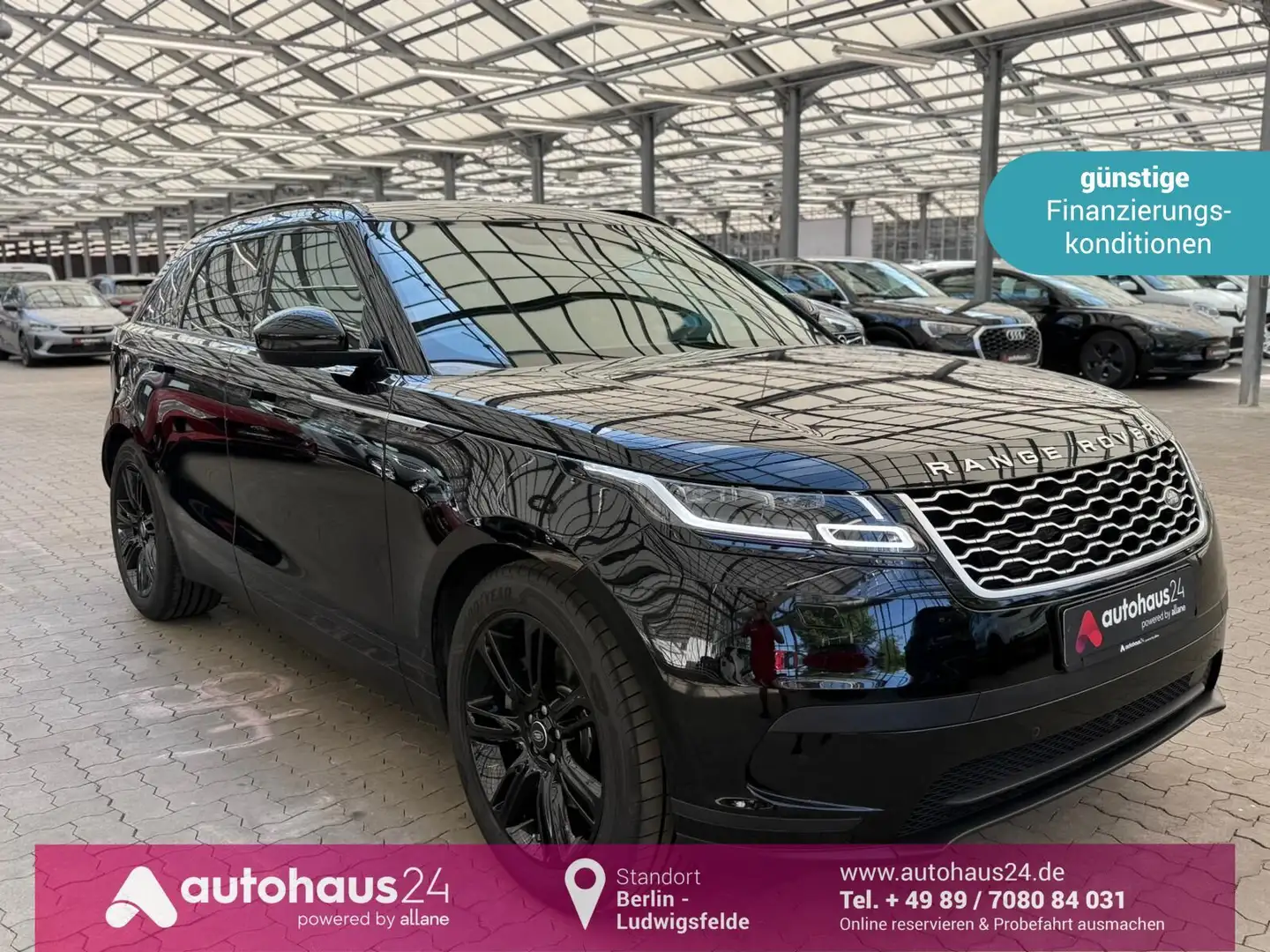 Land Rover Range Rover Velar 3.0 d S|LED|Leder|ACC|Luftfw. Schwarz - 1