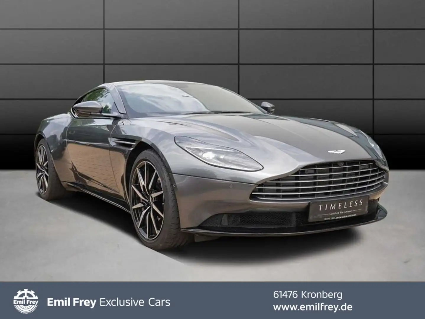 Aston Martin DB11 V8 Coupe Gris - 1