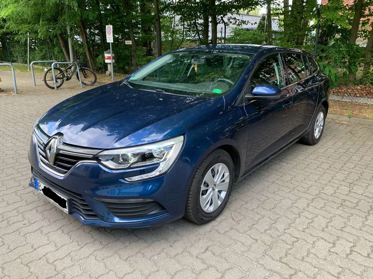 Renault Megane TCe 115 GPF Limited Grandtour 1.Hand Bleu - 2