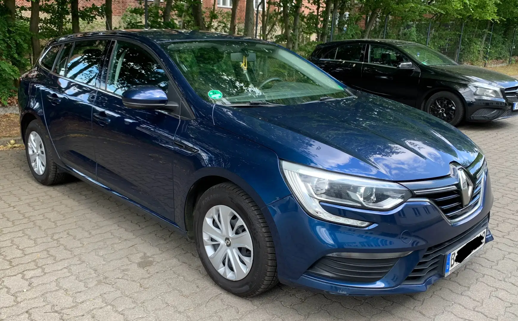 Renault Megane TCe 115 GPF Limited Grandtour 1.Hand Bleu - 1