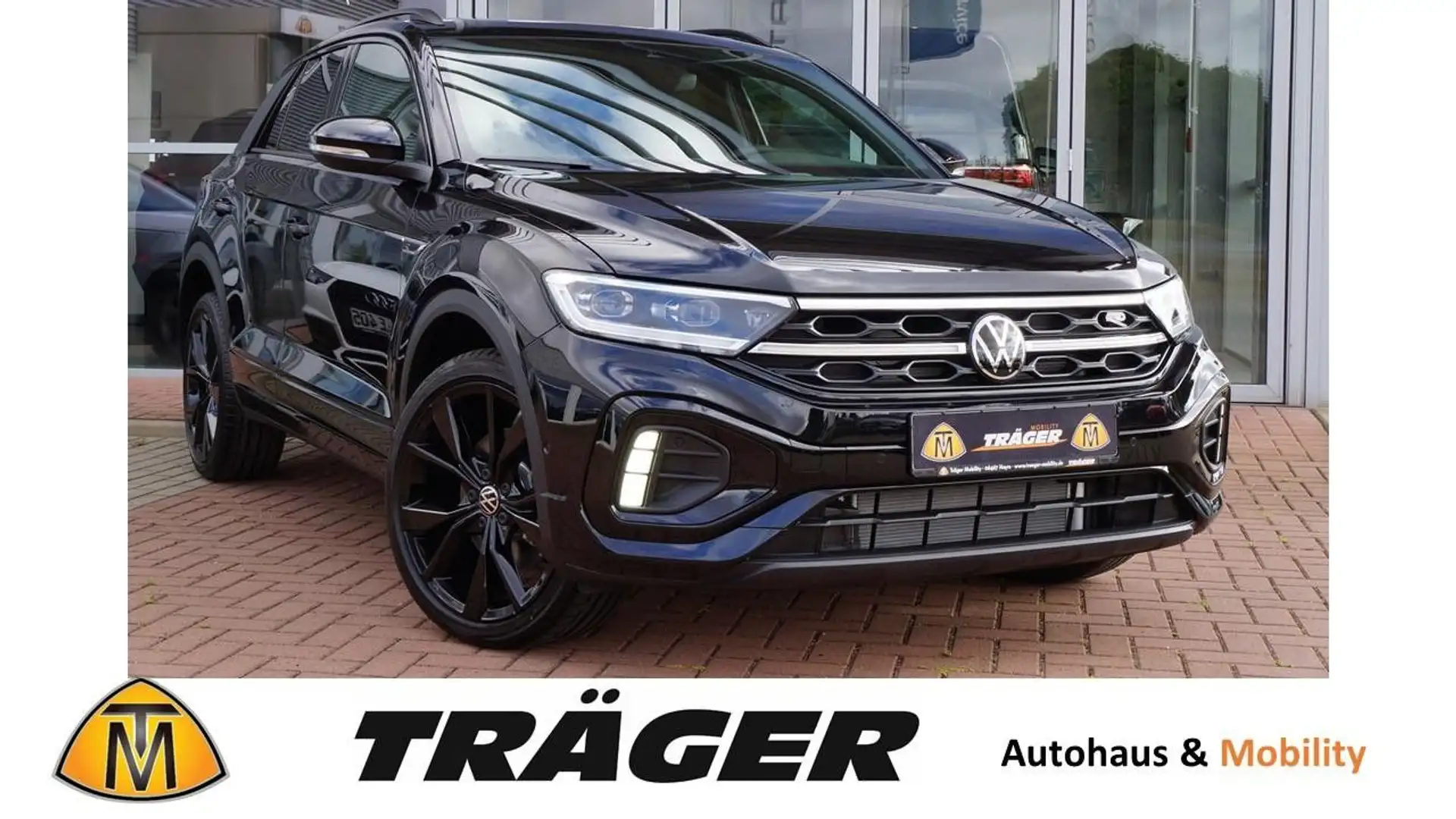 Volkswagen T-Roc R-Line BLACK 1.5 TSI DSG AHK,Pano,Matrix Negro - 1
