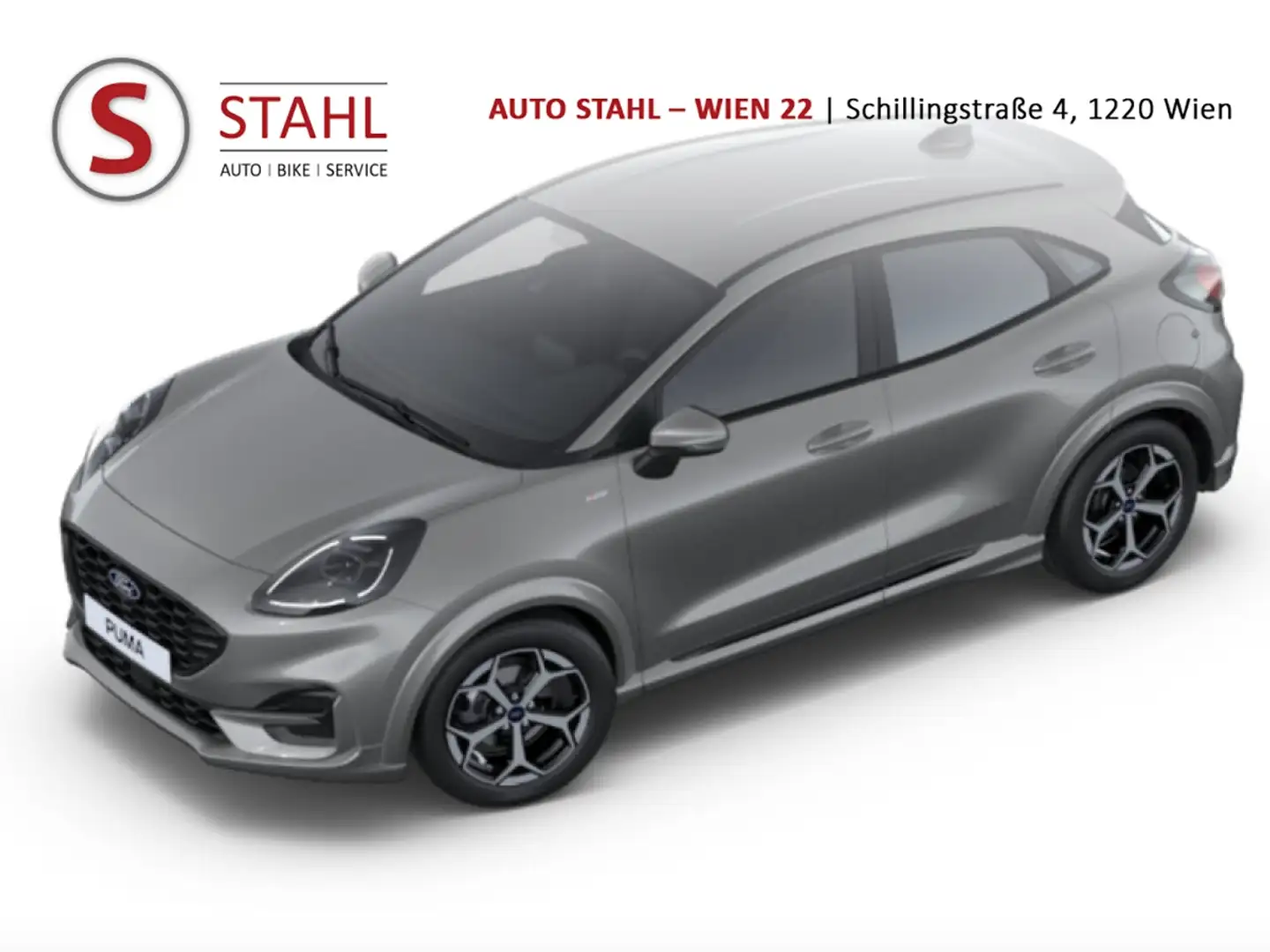 Ford Puma 1,0 EcoBoost Hybrid ST-Line Aut. Silber - 1