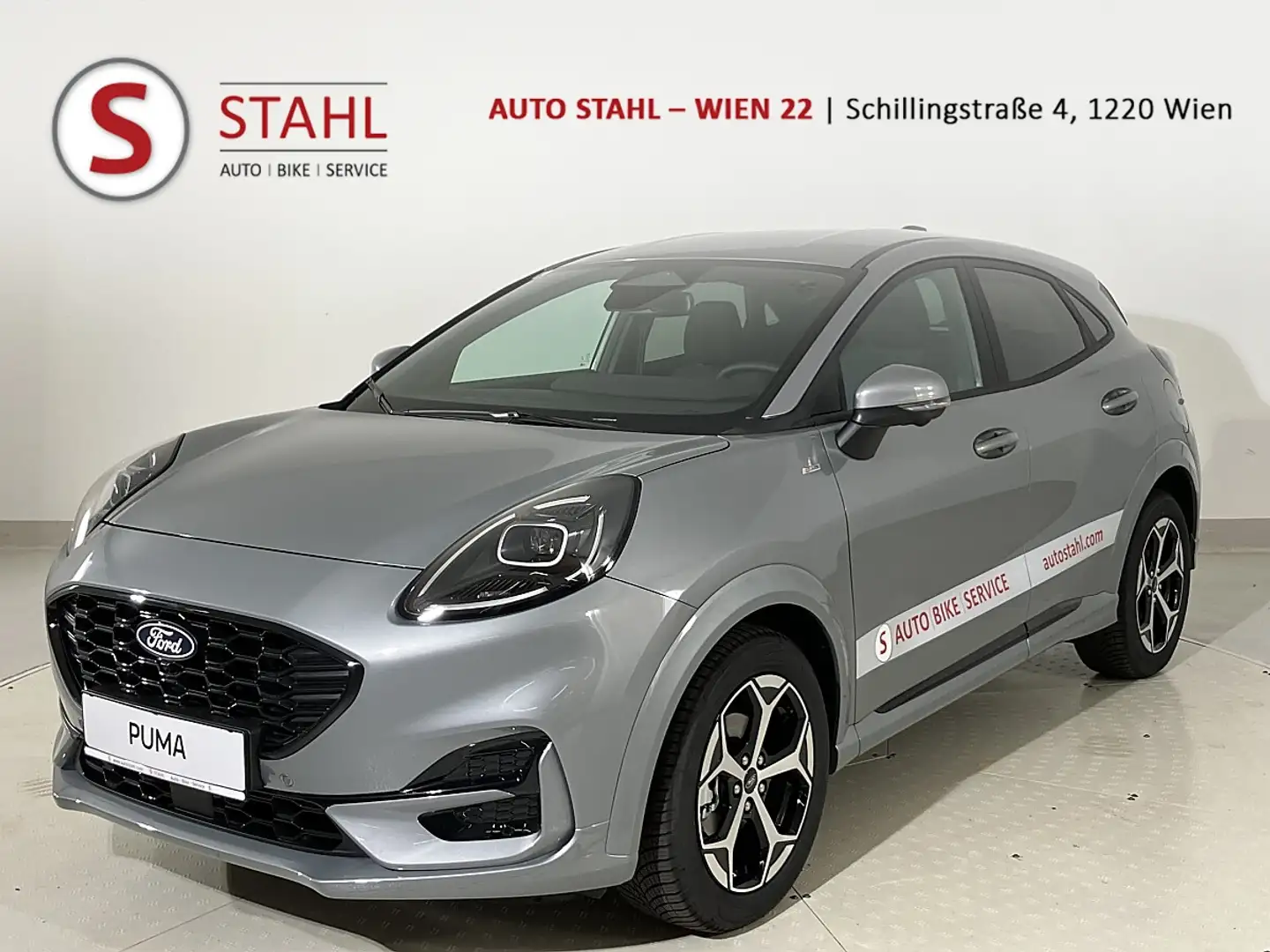 Ford Puma 1,0 EcoBoost Hybrid ST-Line Aut. Silber - 1
