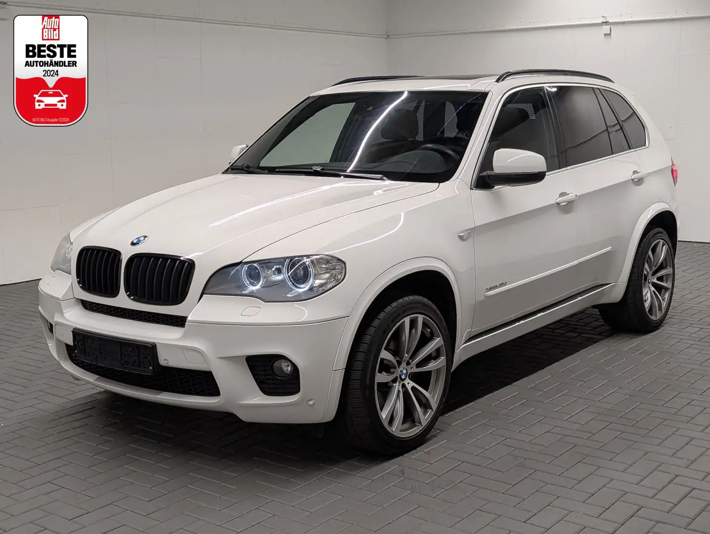 BMW X5 xDrive 40d Bi-Xenon/Navi/Pano/el.Heck/SHZ/PDC Biały - 1