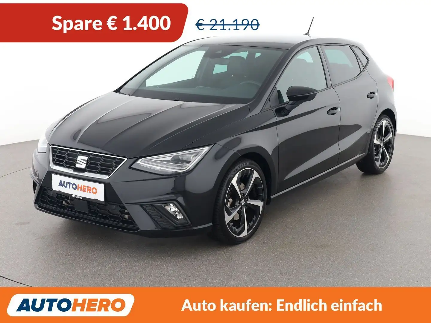 SEAT Ibiza 1.0 TSI FR Schwarz - 1
