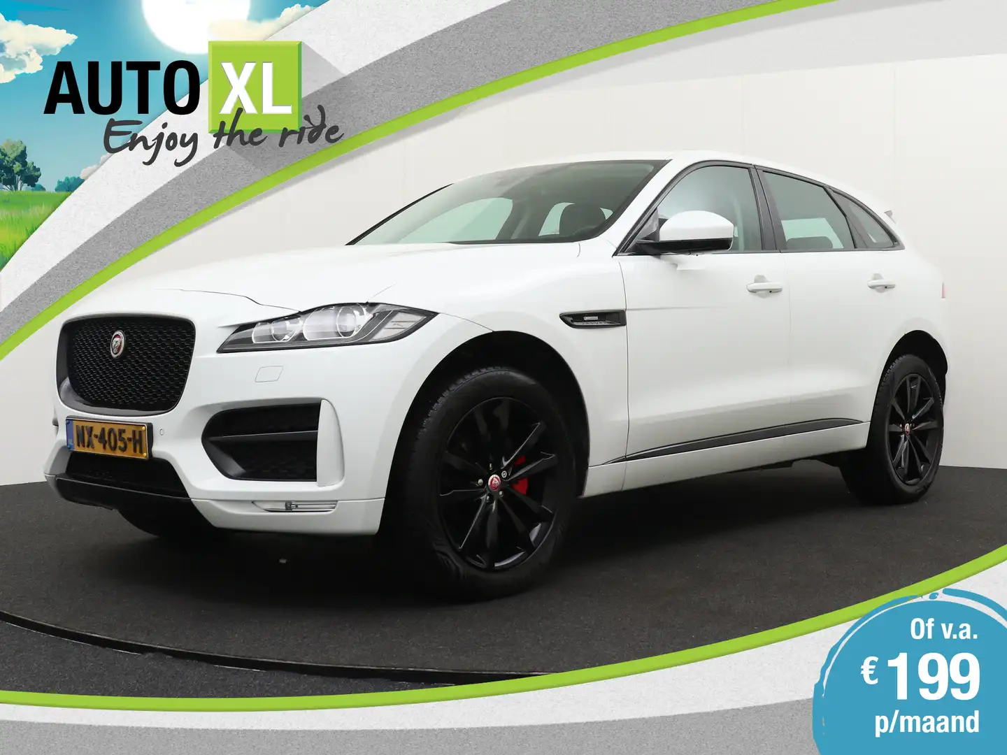 Jaguar F-Pace 2.0 Portfolio AWD 20d NW motor! Camera Trekhaak H- Wit - 1