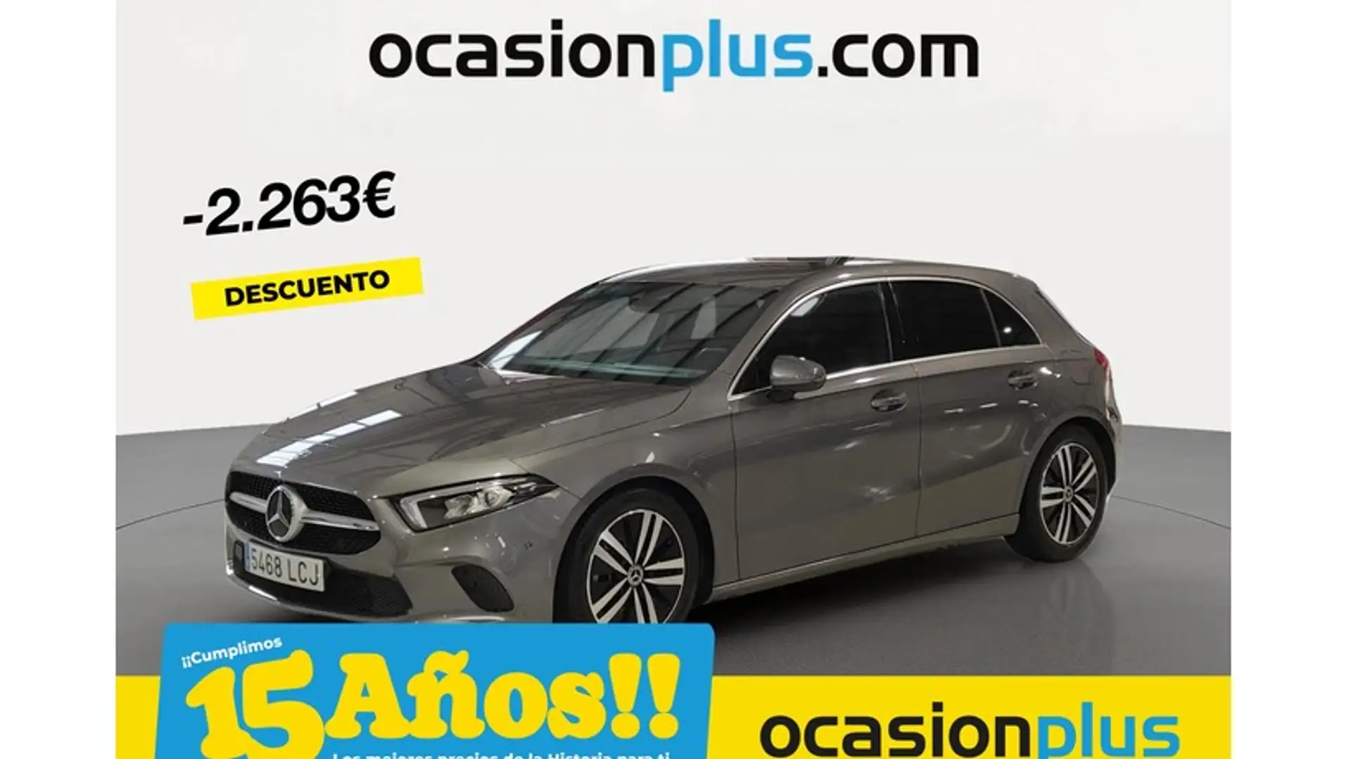 Mercedes-Benz A 180 7G-DCT Gris - 1
