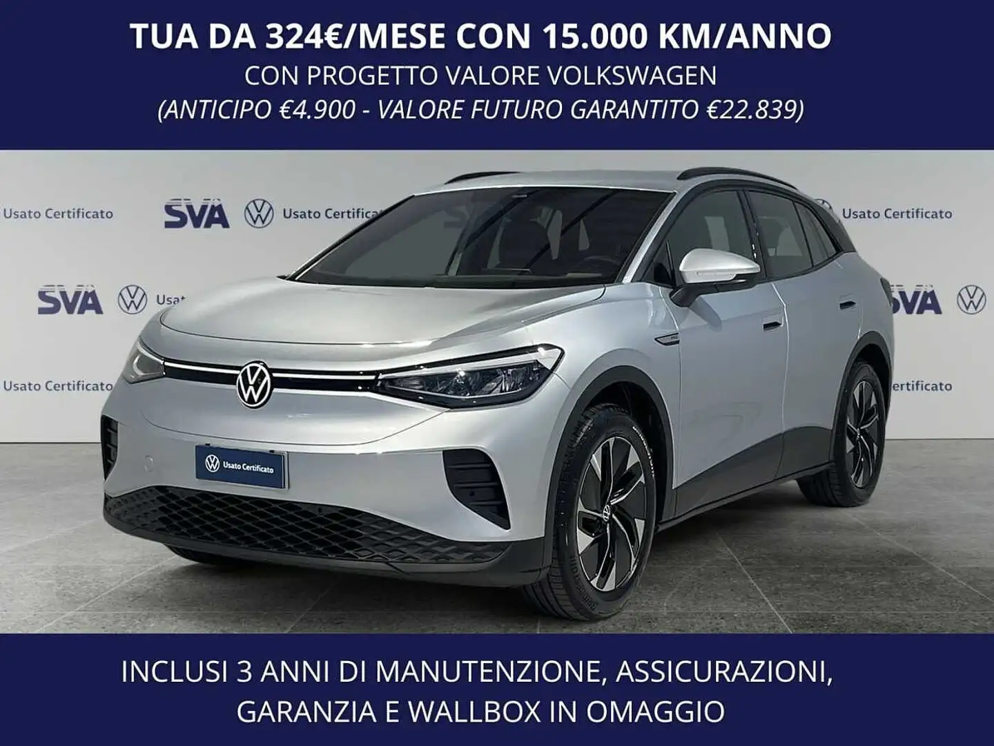Volkswagen ID.4 204CV Batt.77kWh Pro Performance (EV) - IVA ESPOST Grigio - 1