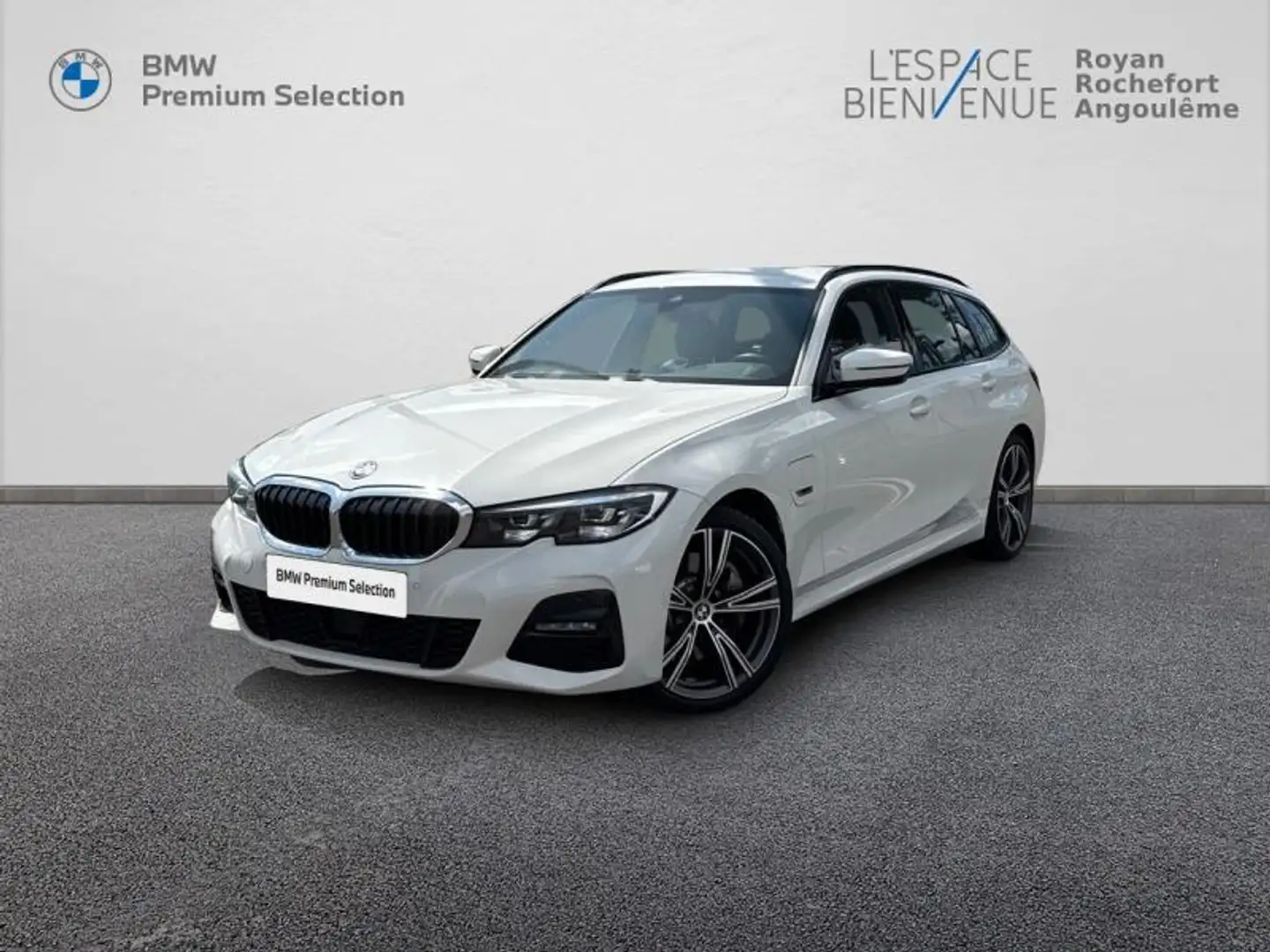 BMW 330 330eA 292ch M Sport Blanc - 1
