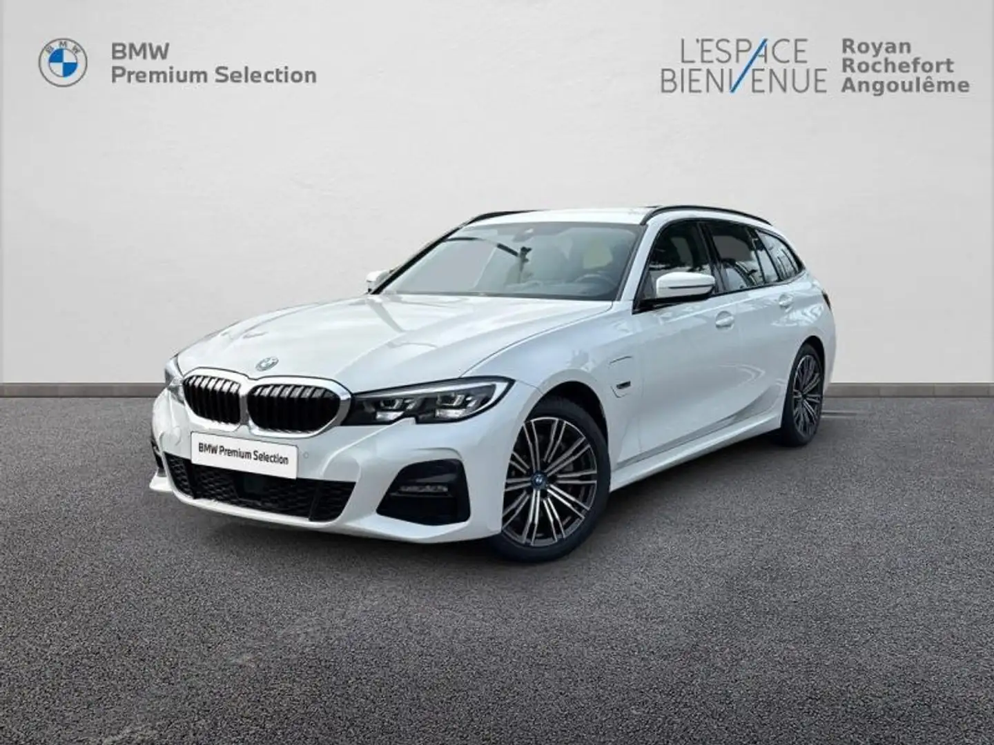 BMW 330 330eA 292ch M Sport Blanc - 1