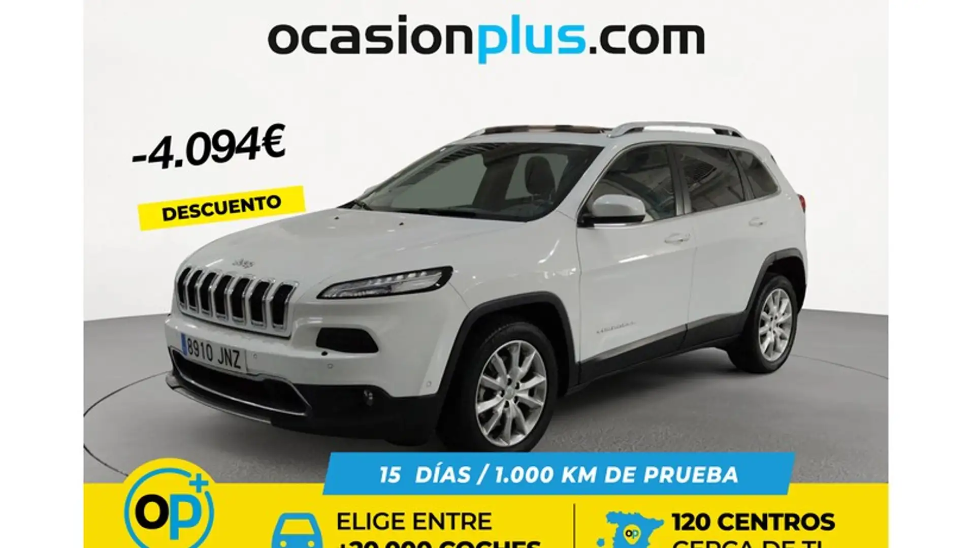 Jeep Cherokee 2.0 Multijet Limited 4x2 103kW Blanco - 1
