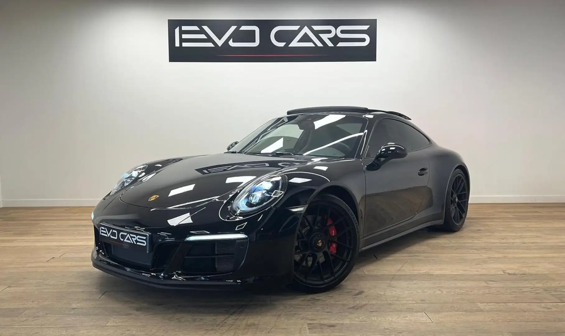 Porsche 991 991.2 4 GTS 3.0 450 ch PDK / PDLS%2B / PADM / BOSE / TO / Roues AR directrices Noir - 1